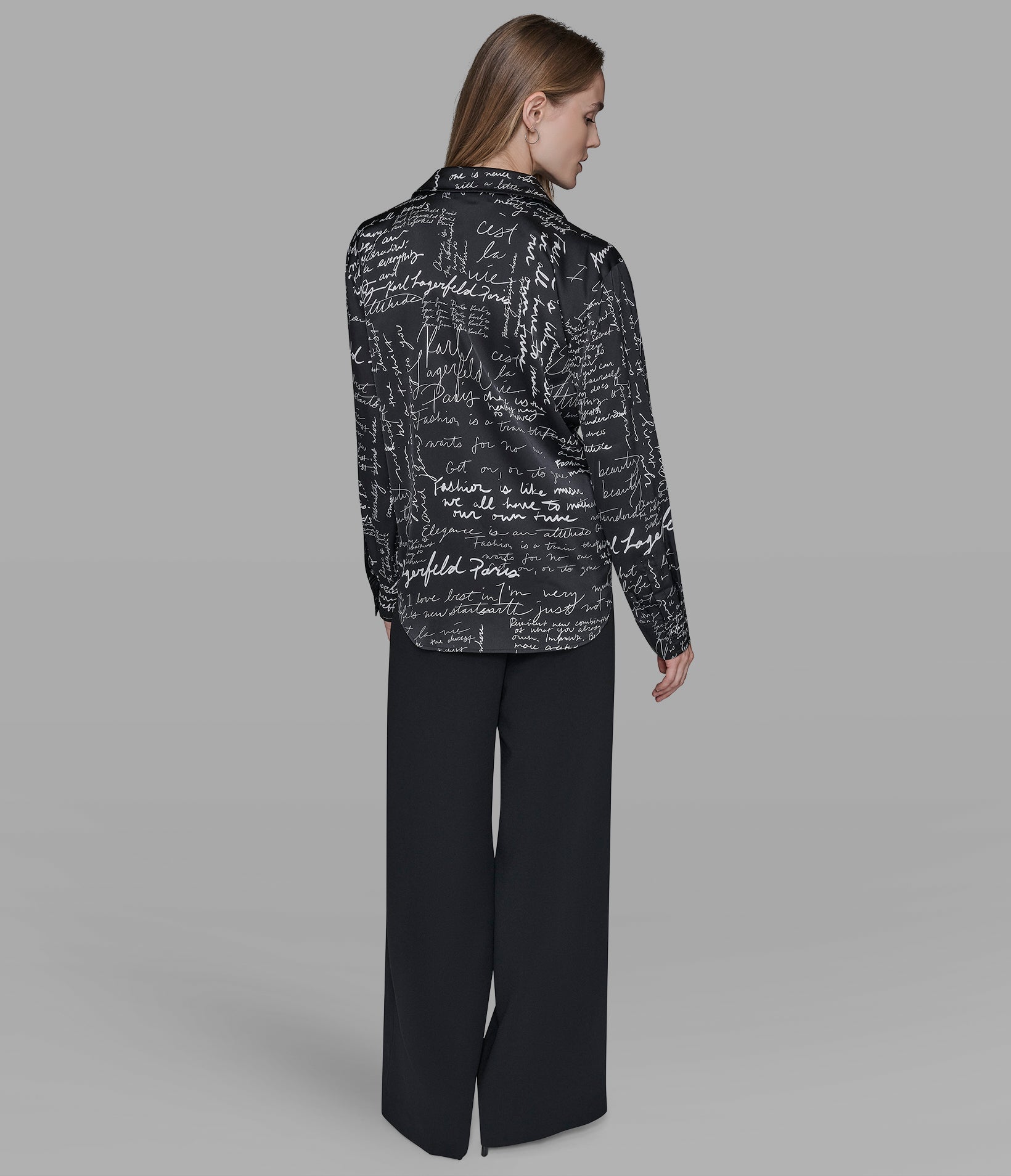 CONVERSATIONAL SOFT BLOUSE VIEW 2 CONVERSATIONAL SOFT BLOUSE VIEW 2