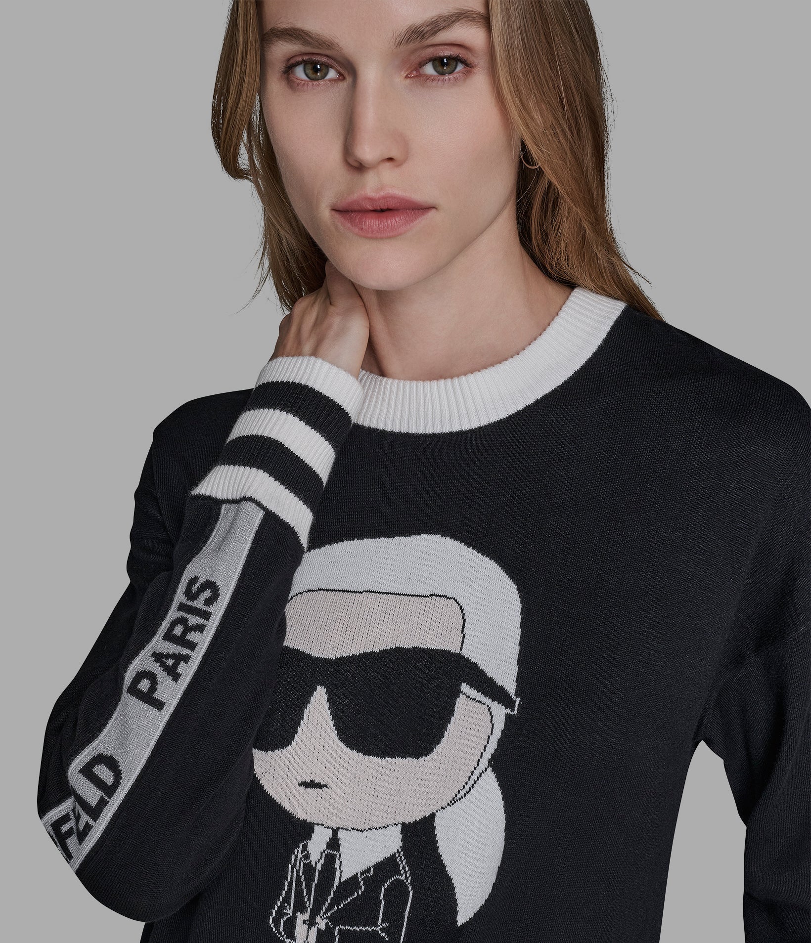 KARL IN BLAZER SWEATER VIEW 5 KARL IN BLAZER SWEATER VIEW 5