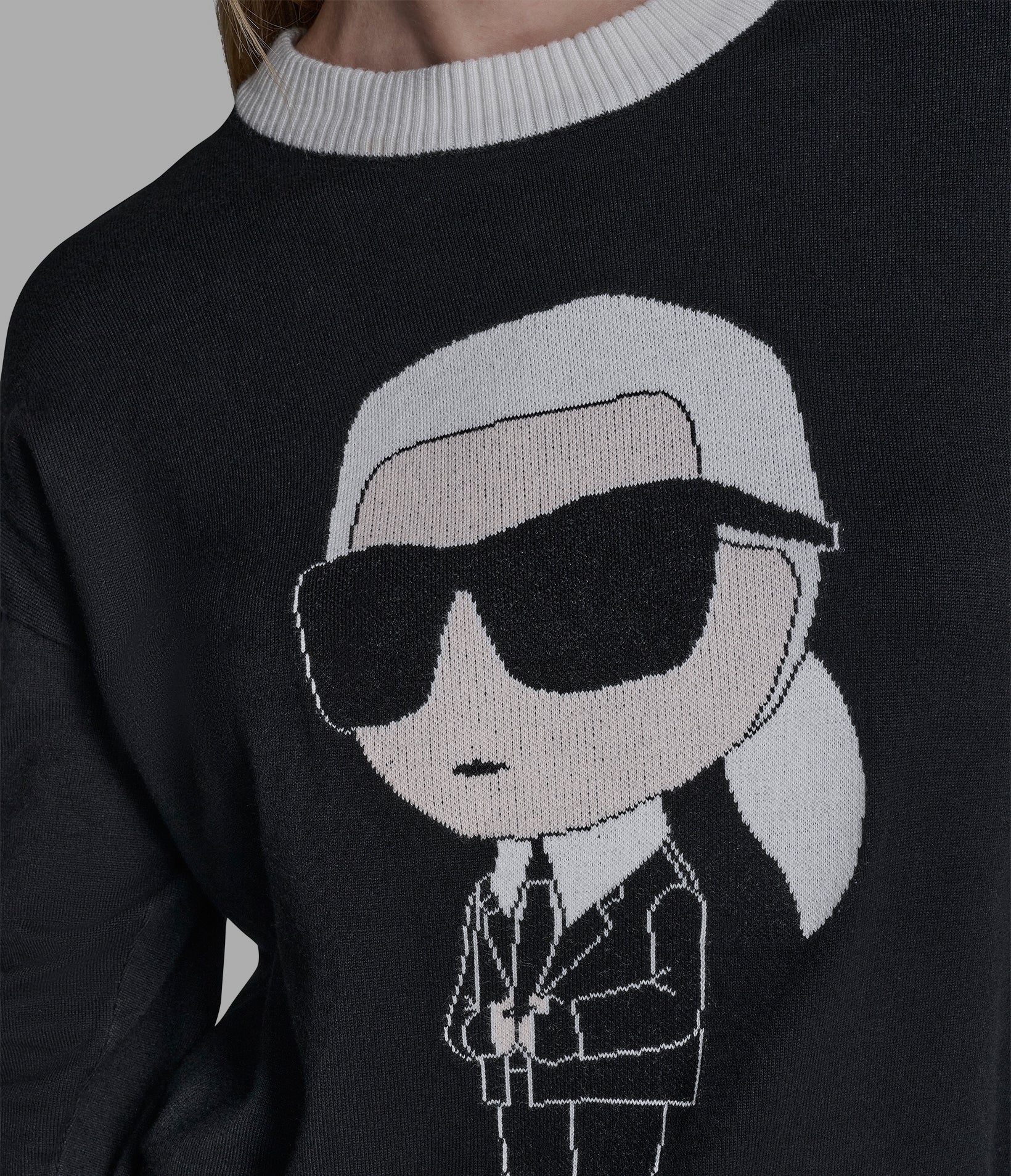 KARL IN BLAZER SWEATER VIEW 6 KARL IN BLAZER SWEATER VIEW 6