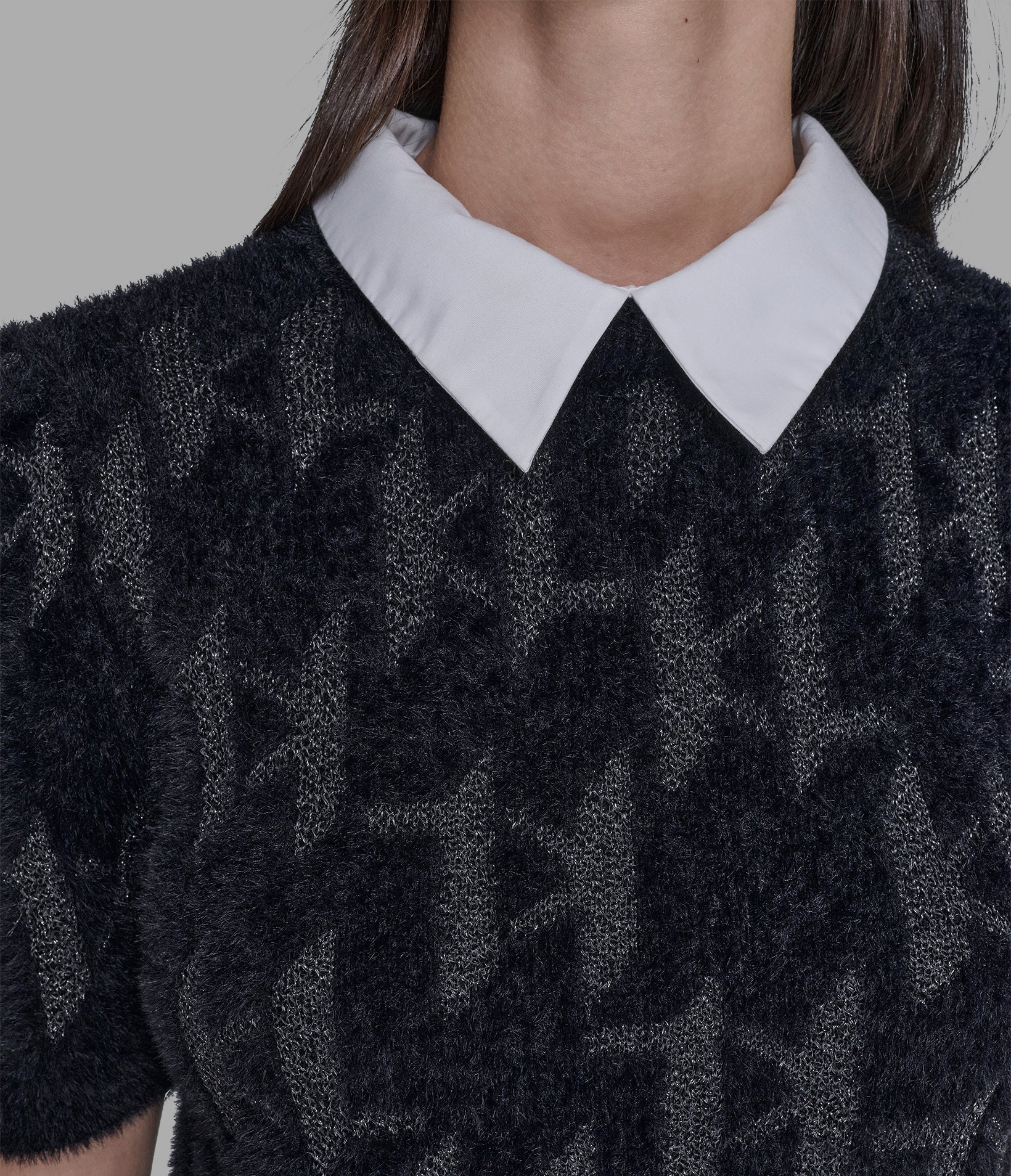 FUZZY KL SHORT SLEEVE SWEATER VIEW 5 | Women's Clothing FUZZY KL SHORT SLEEVE SWEATER VIEW 5 | Women's Clothing