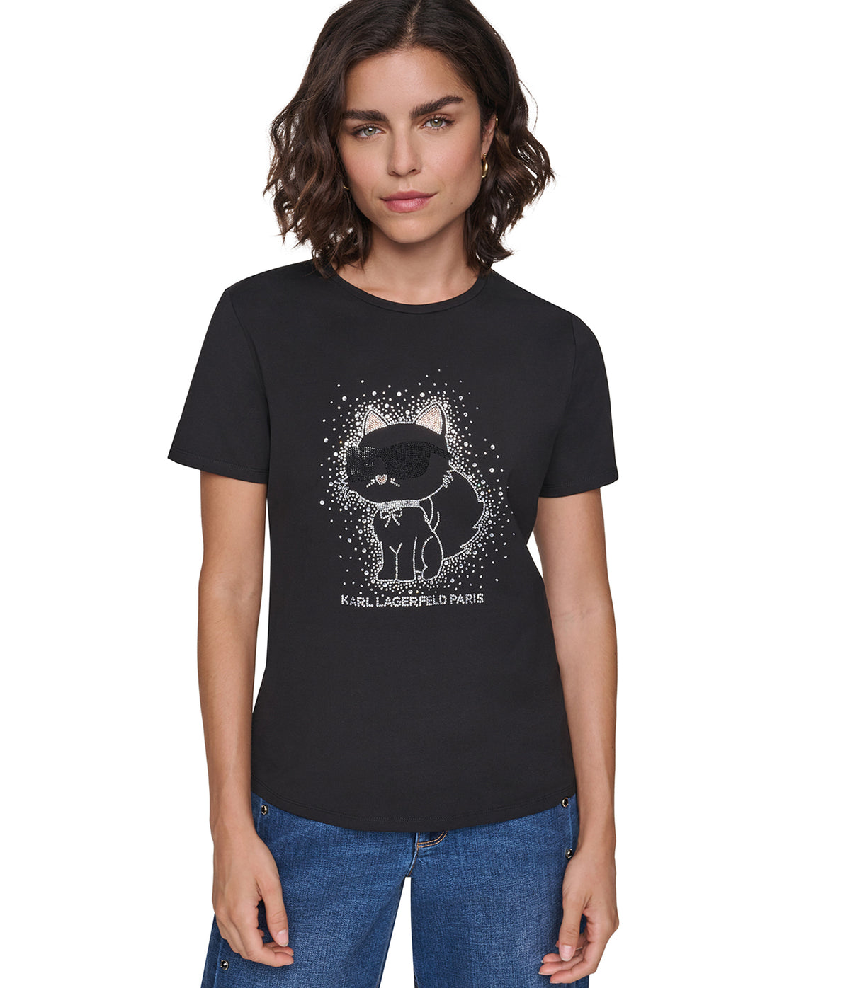 EMBELLISHED CHOUPETTE TEE View 1 | Holiday 2026 Collection EMBELLISHED CHOUPETTE TEE View 1 | Holiday 2026 Collection