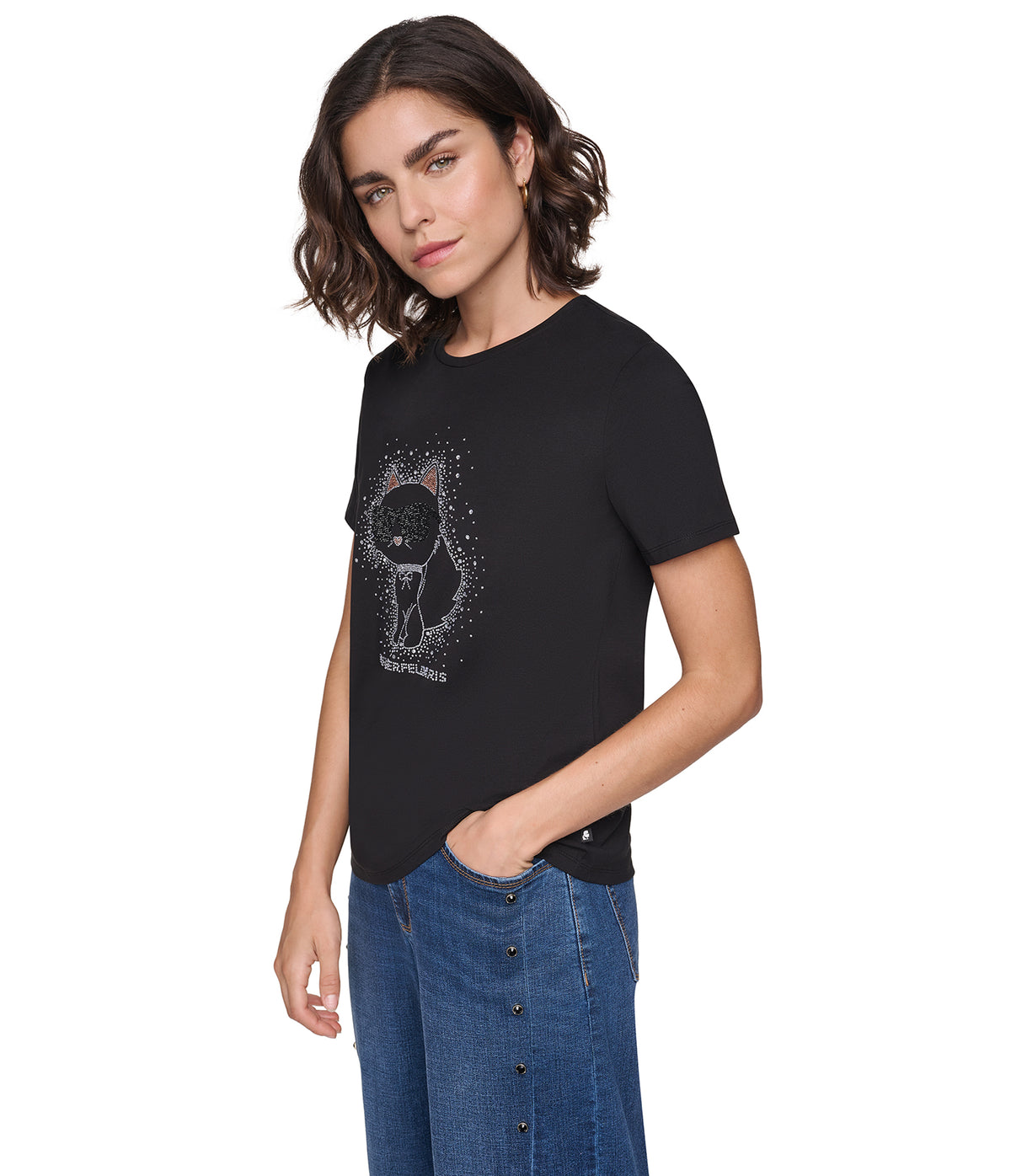 EMBELLISHED CHOUPETTE TEE VIEW 3 | Holiday 2026 Collection EMBELLISHED CHOUPETTE TEE VIEW 3 | Holiday 2026 Collection