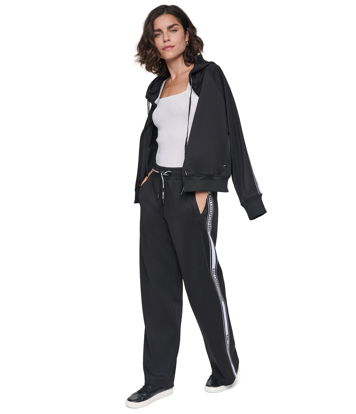 LOGO TAPE TRACK PANTS VIEW 5 LOGO TAPE TRACK PANTS VIEW 5