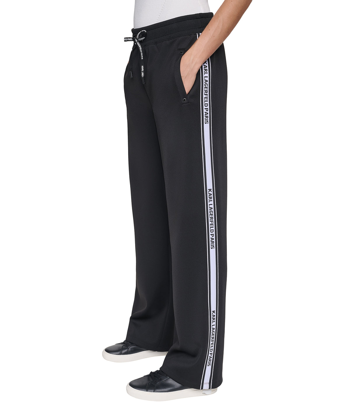 LOGO TAPE TRACK PANTS VIEW 8 LOGO TAPE TRACK PANTS VIEW 8