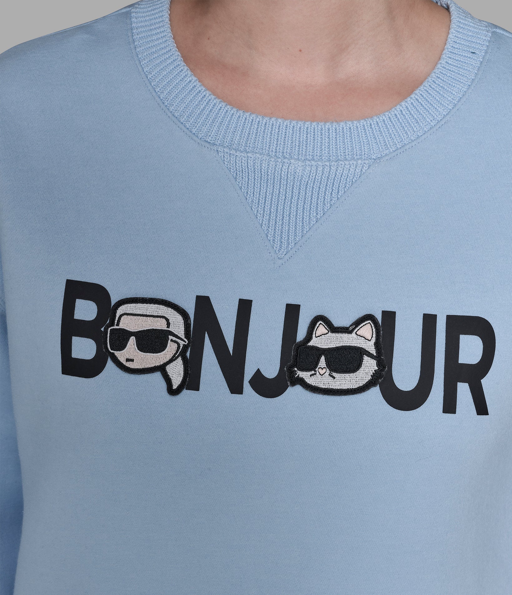 BONJOUR CHARACTER SWEATSHIRT VIEW 5 | Women's Tops & Sweaters BONJOUR CHARACTER SWEATSHIRT VIEW 5 | Women's Tops & Sweaters