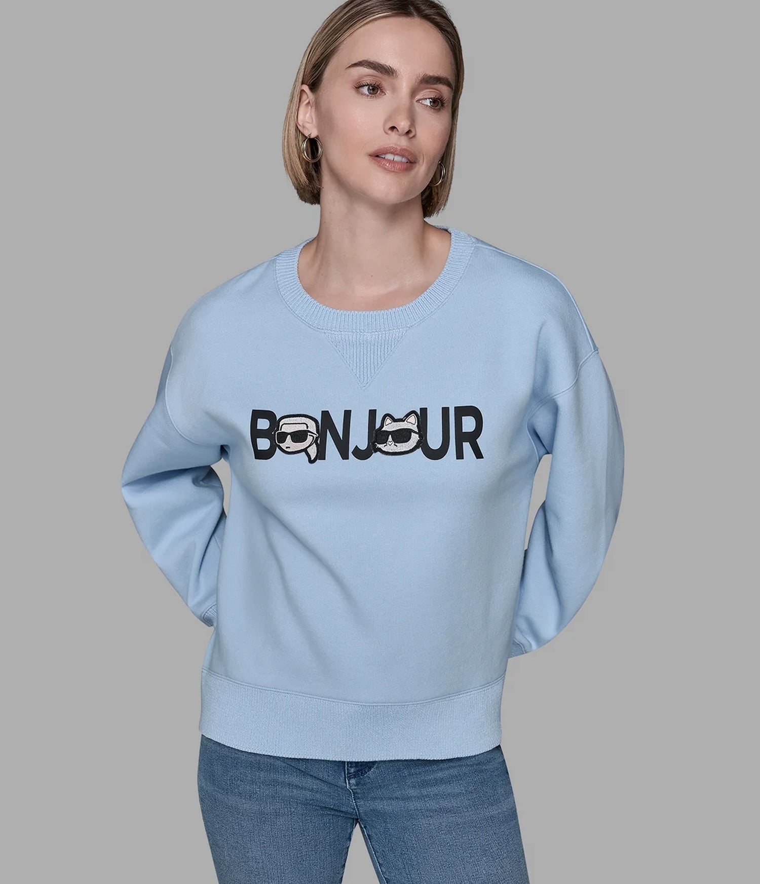 BONJOUR CHARACTER SWEATSHIRT View 1 | New Arrivals BONJOUR CHARACTER SWEATSHIRT View 1 | New Arrivals