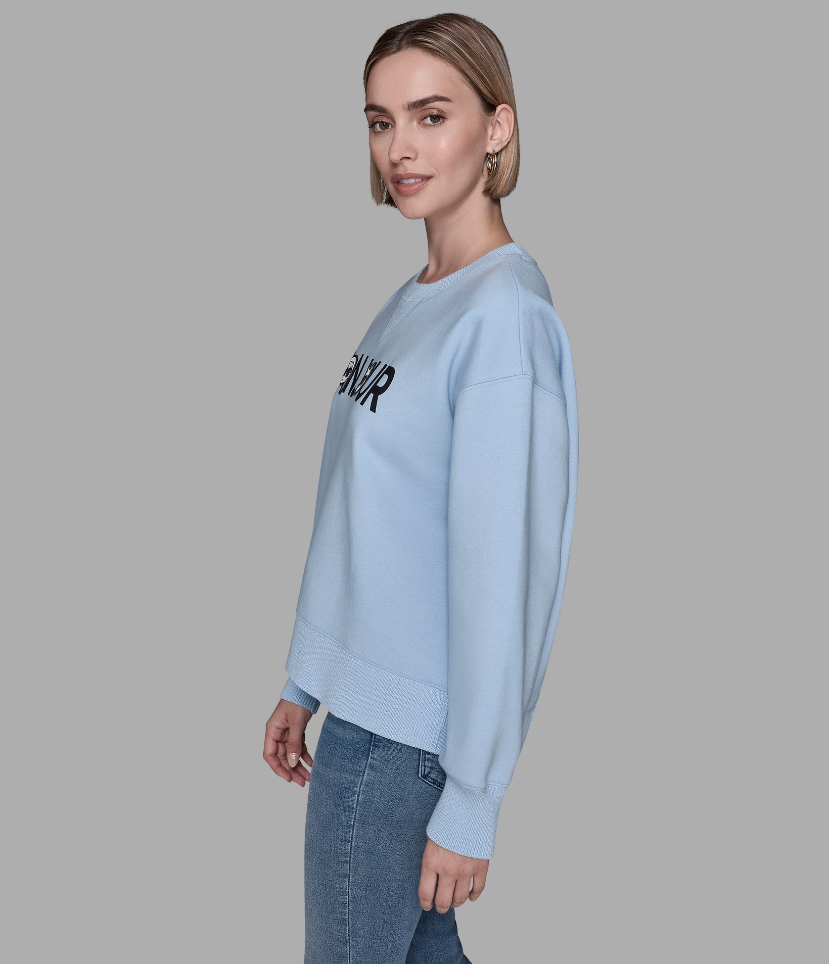 BONJOUR CHARACTER SWEATSHIRT VIEW 3 | Women's Tops & Sweaters BONJOUR CHARACTER SWEATSHIRT VIEW 3 | Women's Tops & Sweaters