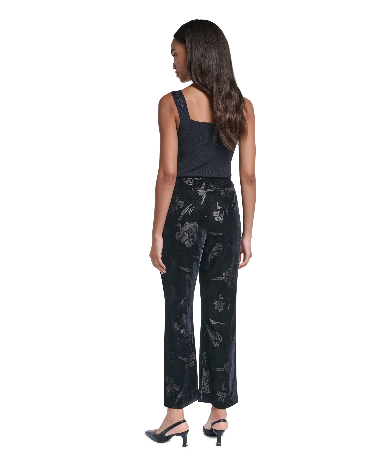 VELVET BELTED PANT VIEW 6 VELVET BELTED PANT VIEW 6