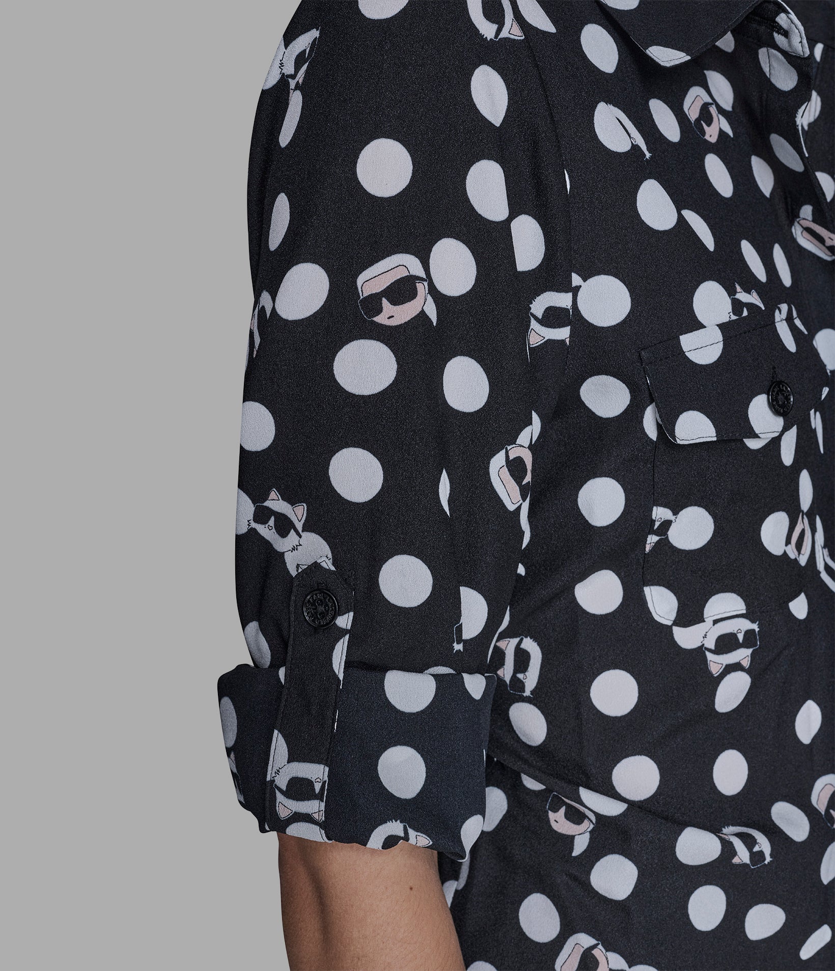 CHOUPETTE AND KARL WHIMSY BLOUSE VIEW 6 | Women's Sale CHOUPETTE AND KARL WHIMSY BLOUSE VIEW 6 | Women's Sale