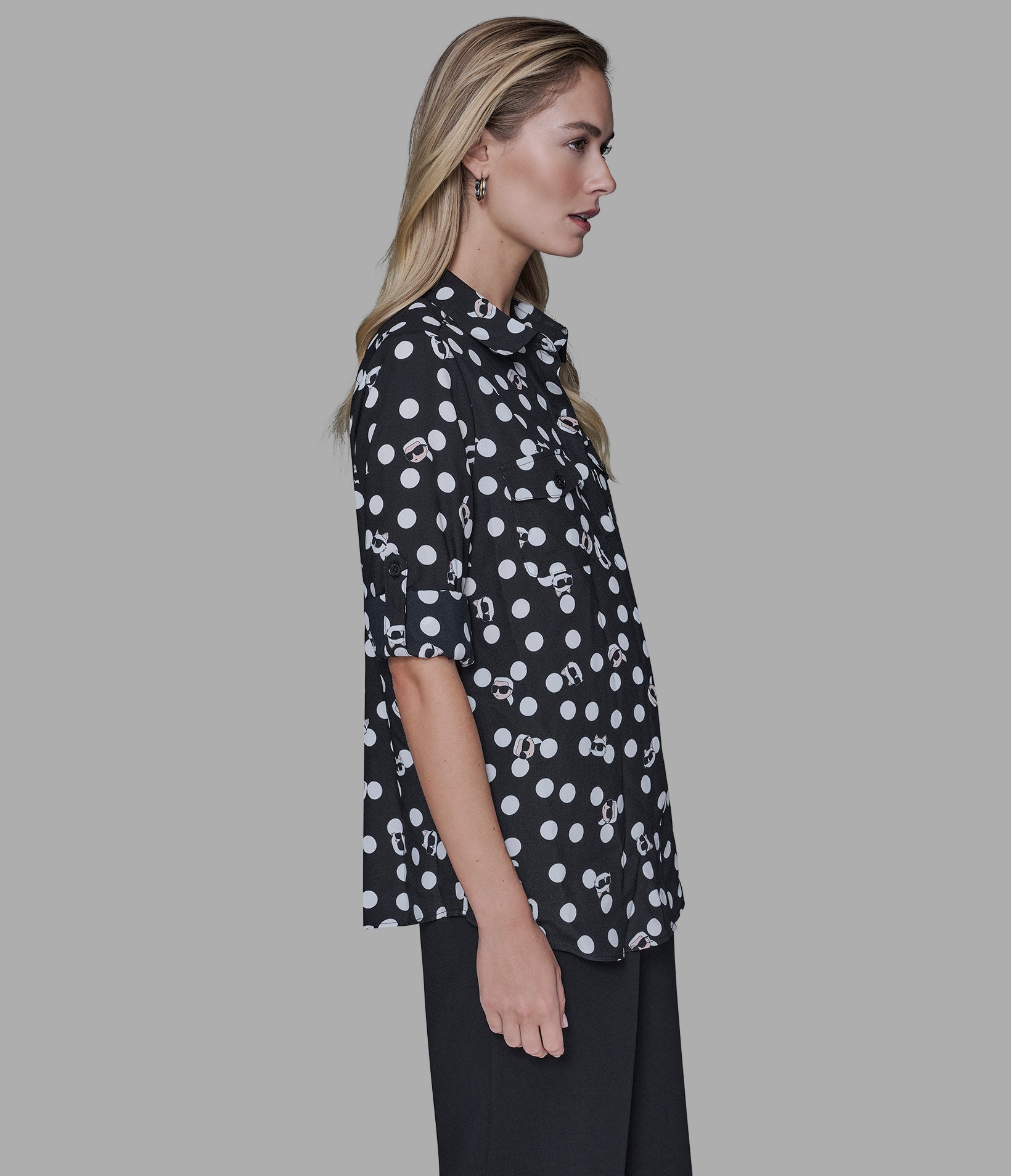 CHOUPETTE AND KARL WHIMSY BLOUSE VIEW 3 | Women's Sale CHOUPETTE AND KARL WHIMSY BLOUSE VIEW 3 | Women's Sale