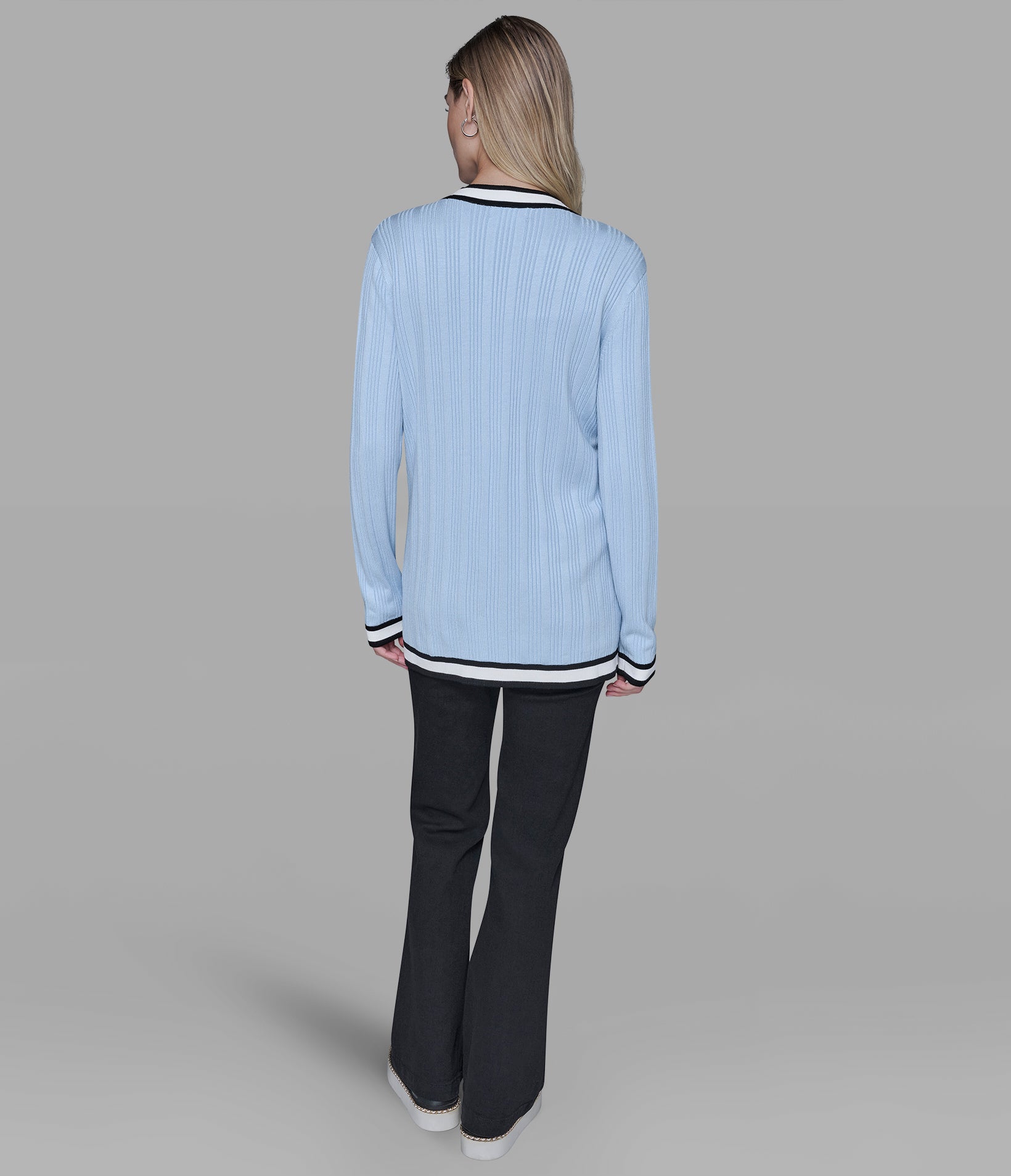 RIBBED CARDIGAN VIEW 6 | Women's Tops & Sweaters RIBBED CARDIGAN VIEW 6 | Women's Tops & Sweaters