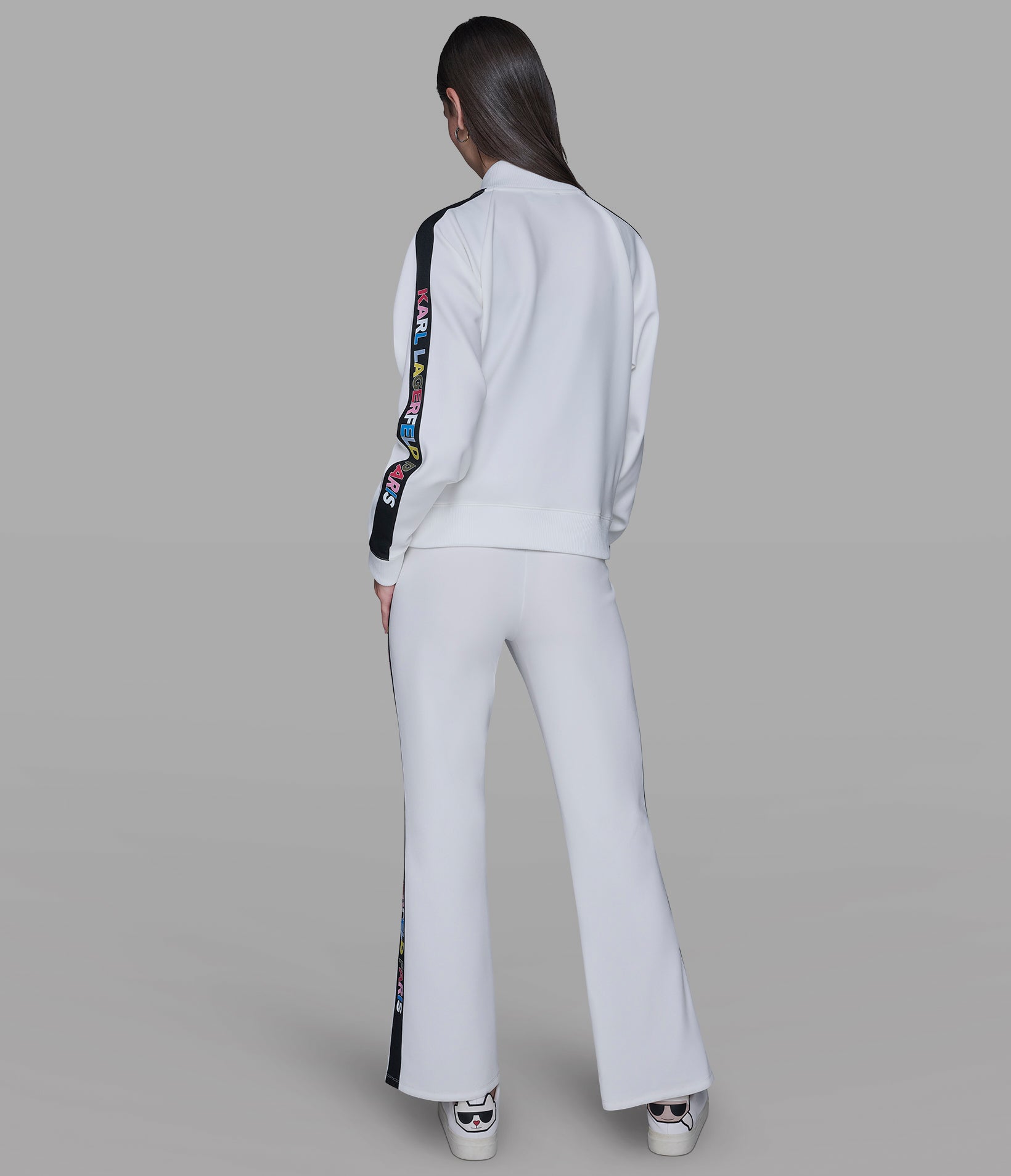 MUTLI-COLOR LOGO TAPE JACKET VIEW 5 | Women's Clothing MUTLI-COLOR LOGO TAPE JACKET VIEW 5 | Women's Clothing