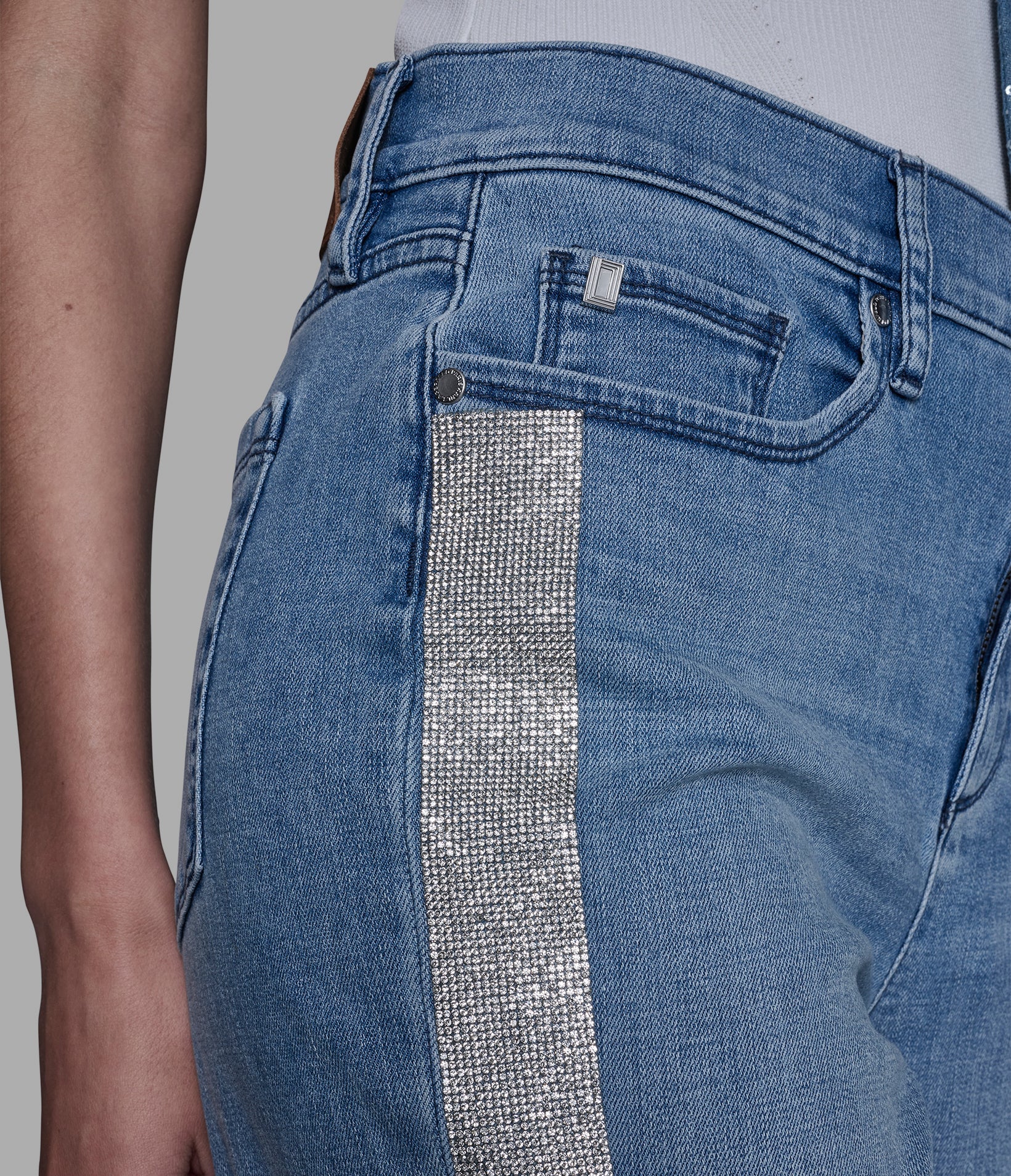 RHINESTONE TRIM JEAN VIEW 6 | Women's Clothing RHINESTONE TRIM JEAN VIEW 6 | Women's Clothing