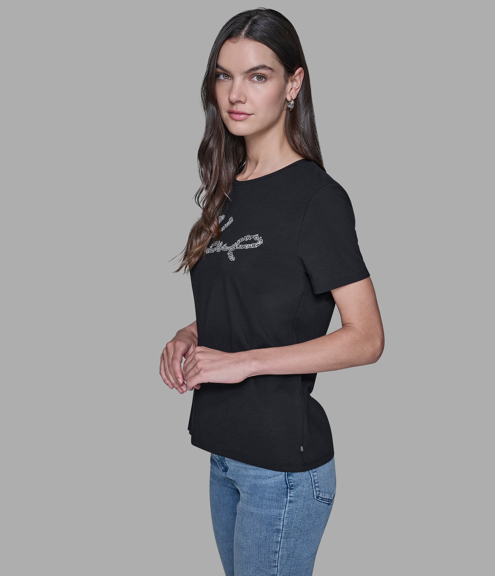 KARL SCRIPT TEE VIEW 3 KARL SCRIPT TEE VIEW 3