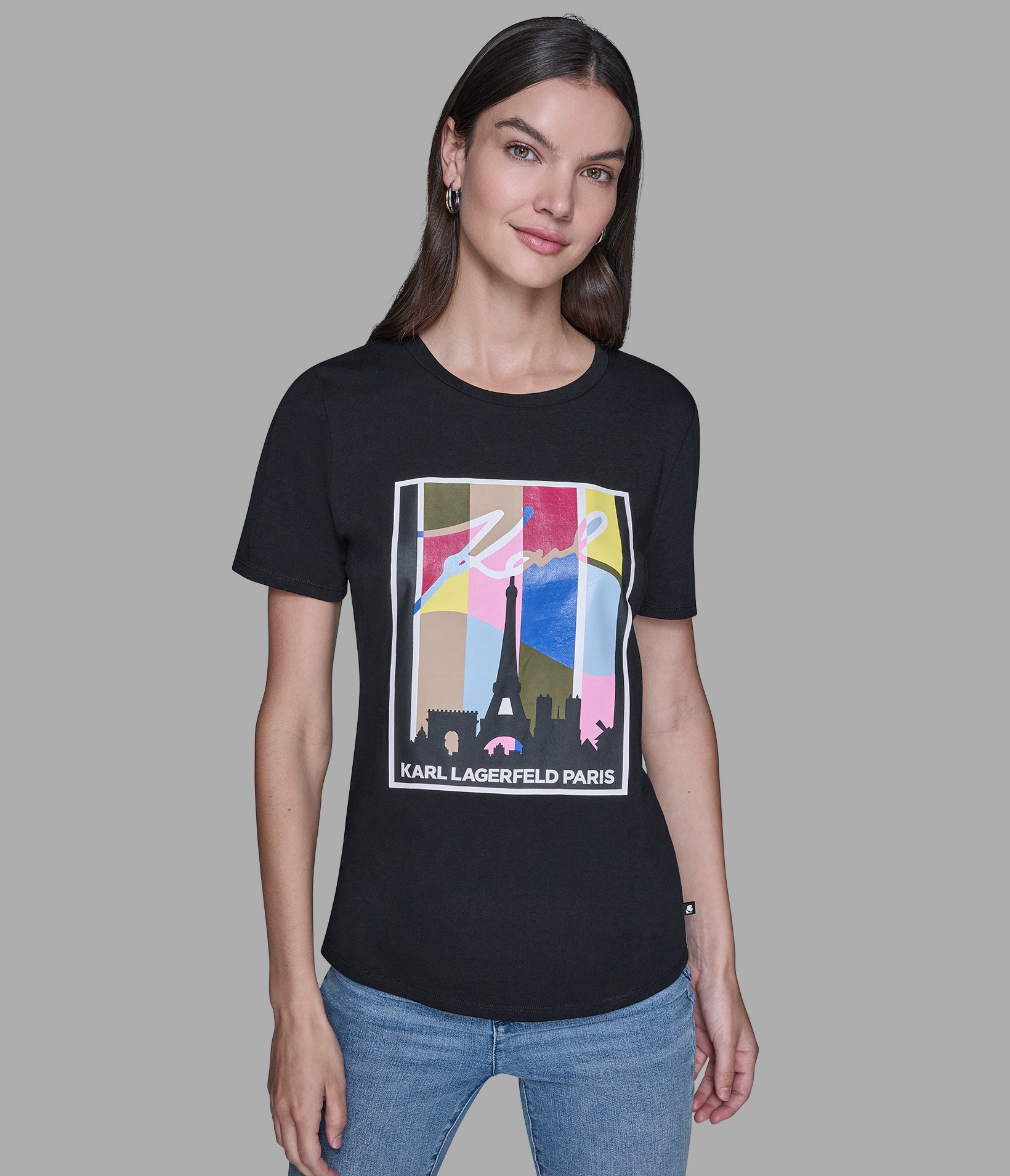 MULTI-COLOR PARIS TEE View 1 | Women's Clothing MULTI-COLOR PARIS TEE View 1 | Women's Clothing