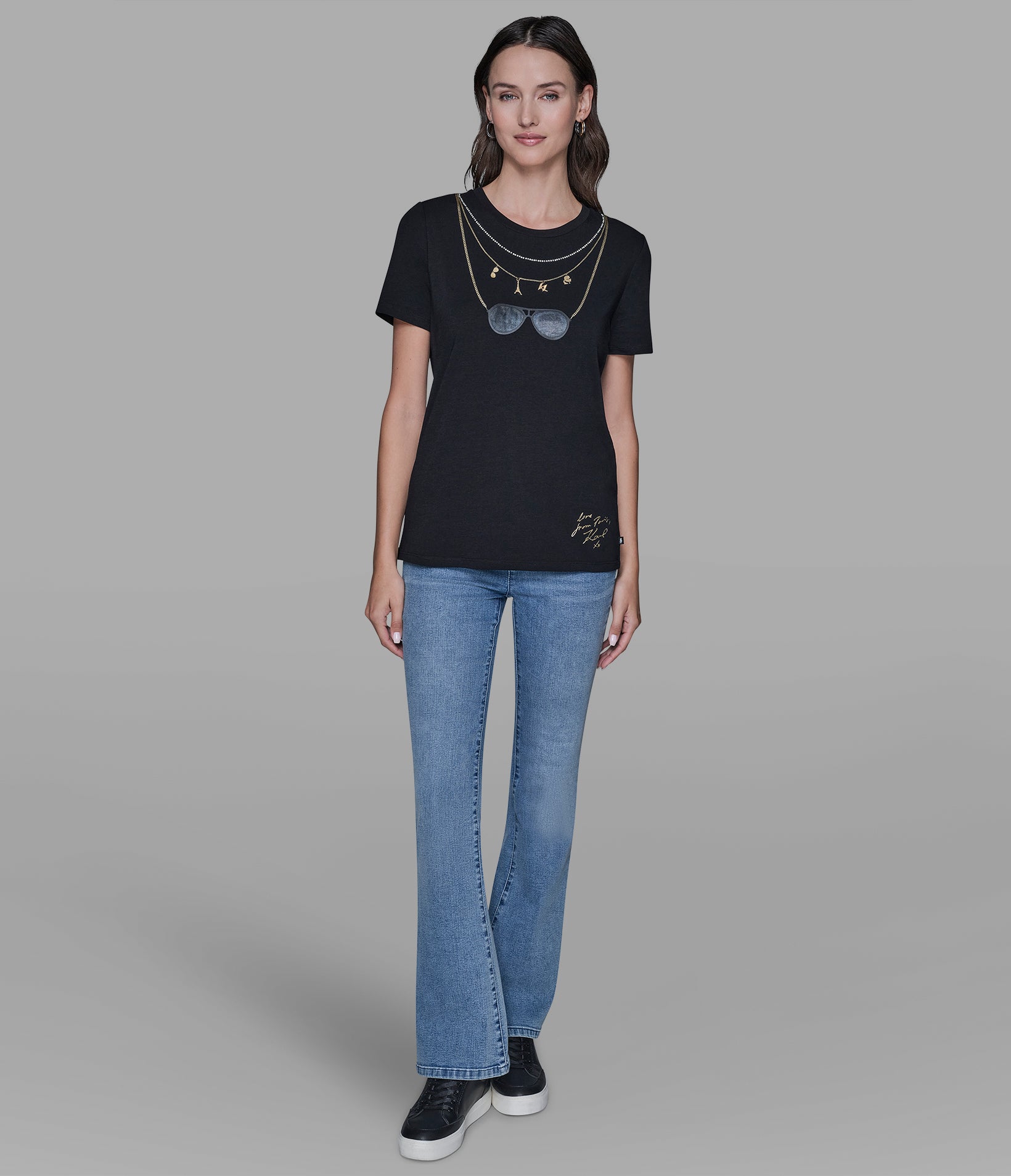 CHARM NECKLACE TEE VIEW 4 | Women's Clothing CHARM NECKLACE TEE VIEW 4 | Women's Clothing