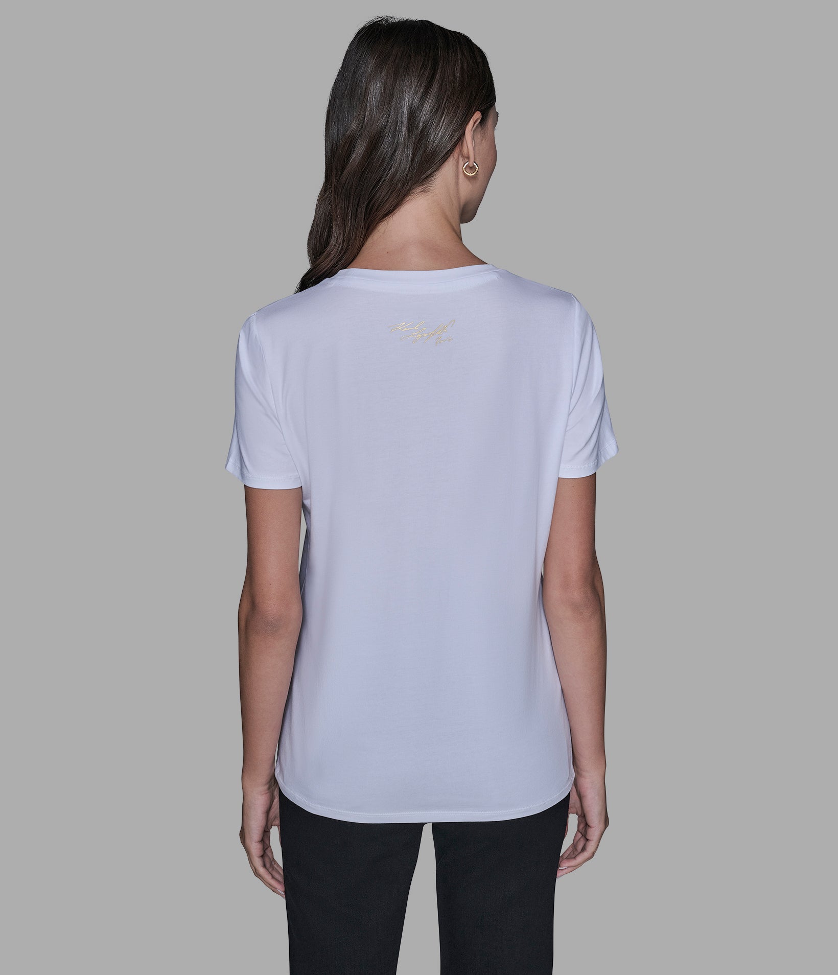 CHARM NECKLACE TEE View 2 | Women's Clothing CHARM NECKLACE TEE View 2 | Women's Clothing