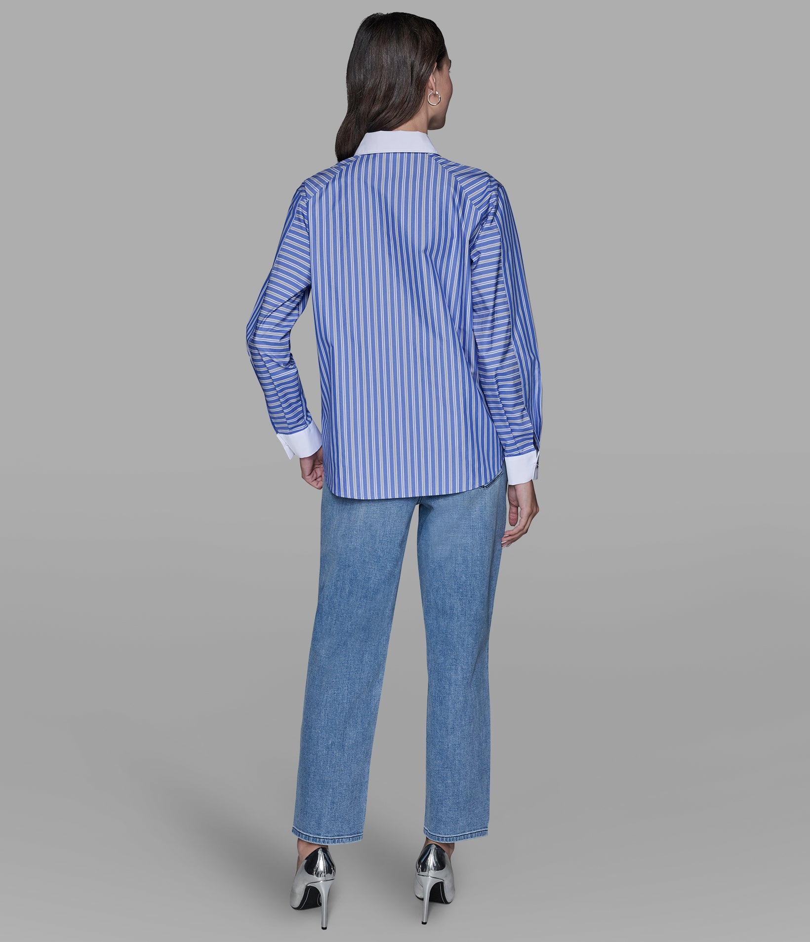 RAGLAN PINSTRIPE POPLIN SHIRT VIEW 5 | Women's Tops & Sweaters RAGLAN PINSTRIPE POPLIN SHIRT VIEW 5 | Women's Tops & Sweaters