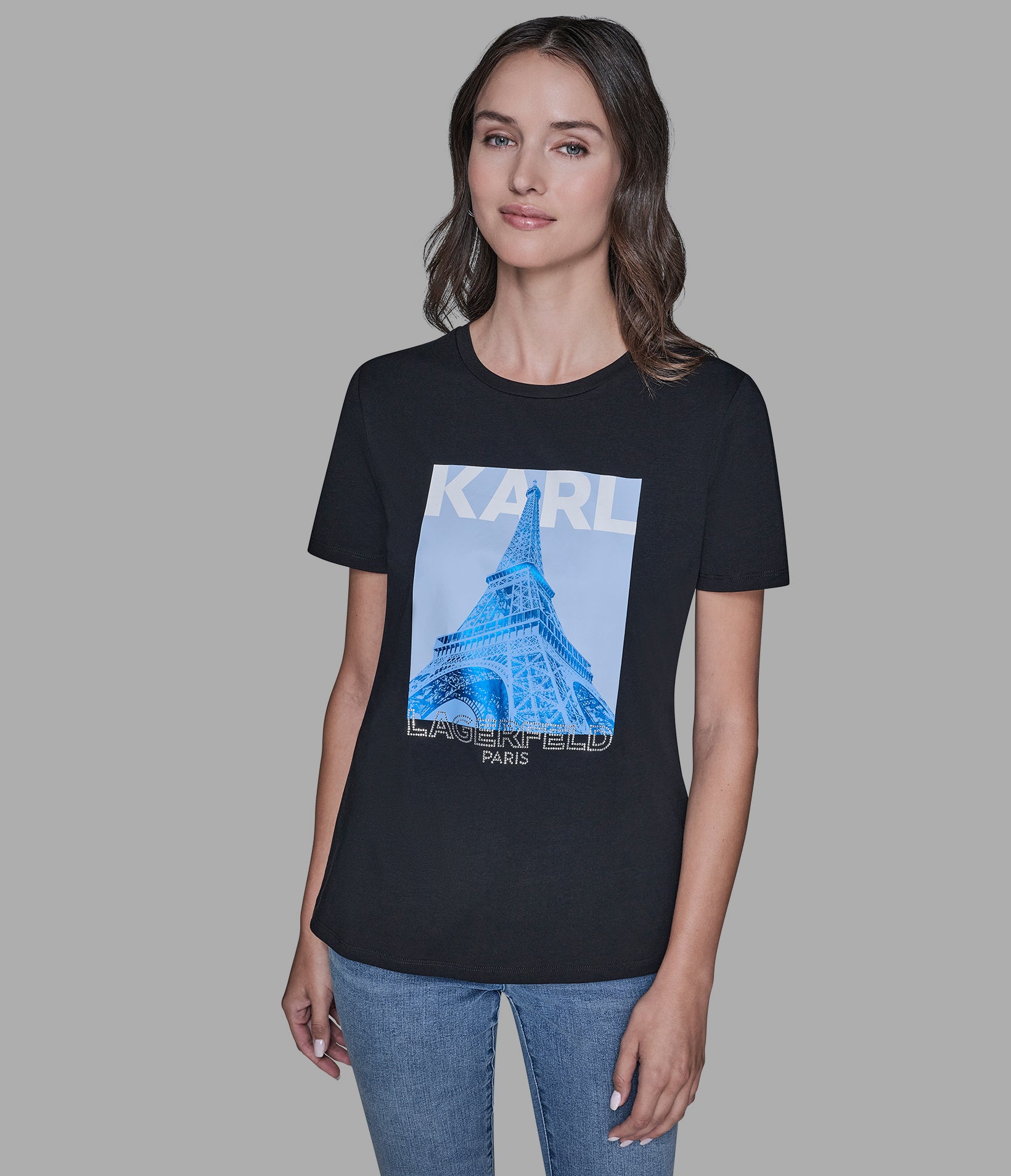 KARL EIFFEL TOWER TEE View 1 | Women's Clothing KARL EIFFEL TOWER TEE View 1 | Women's Clothing