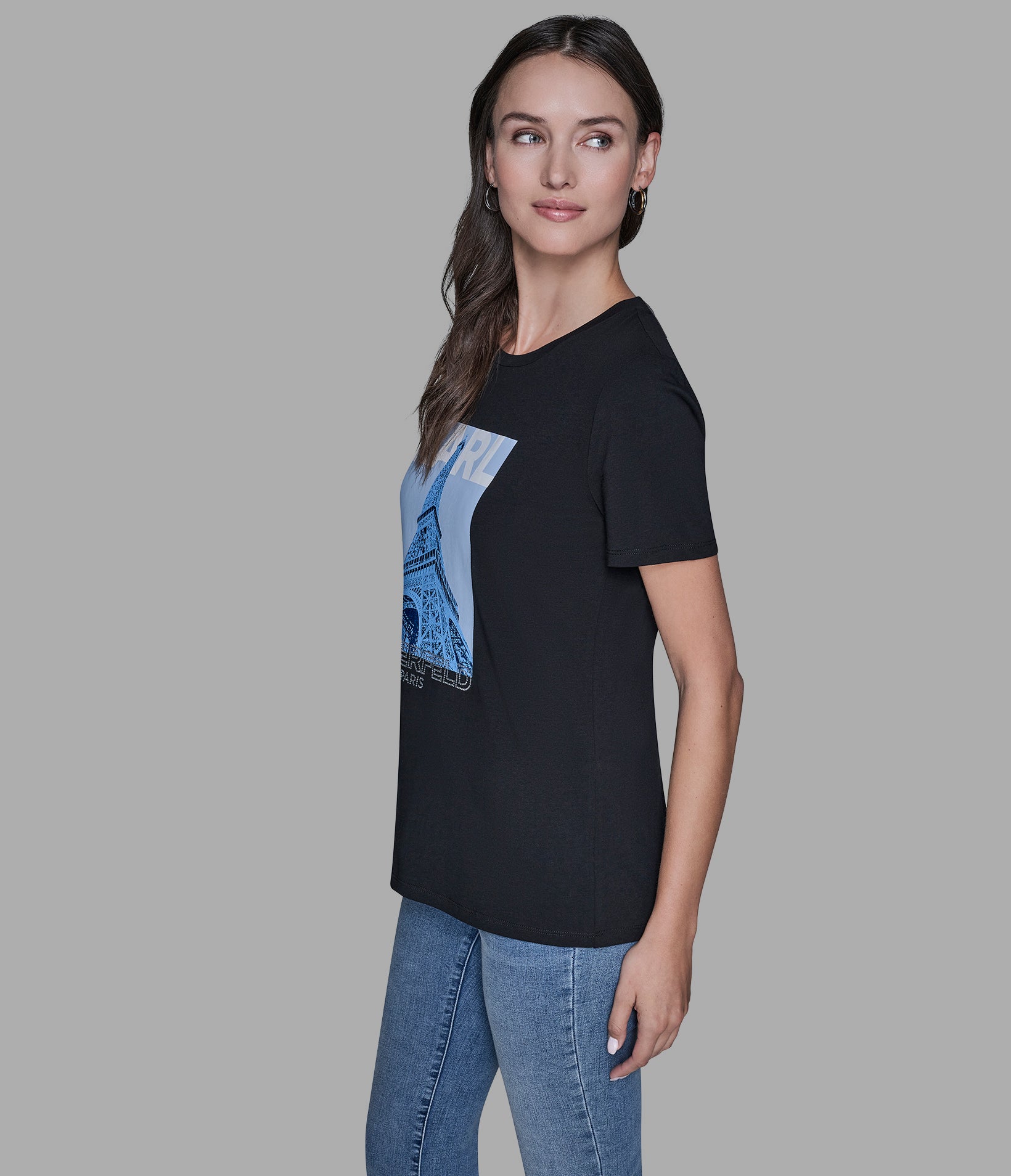 KARL EIFFEL TOWER TEE VIEW 3 | Women's Clothing KARL EIFFEL TOWER TEE VIEW 3 | Women's Clothing