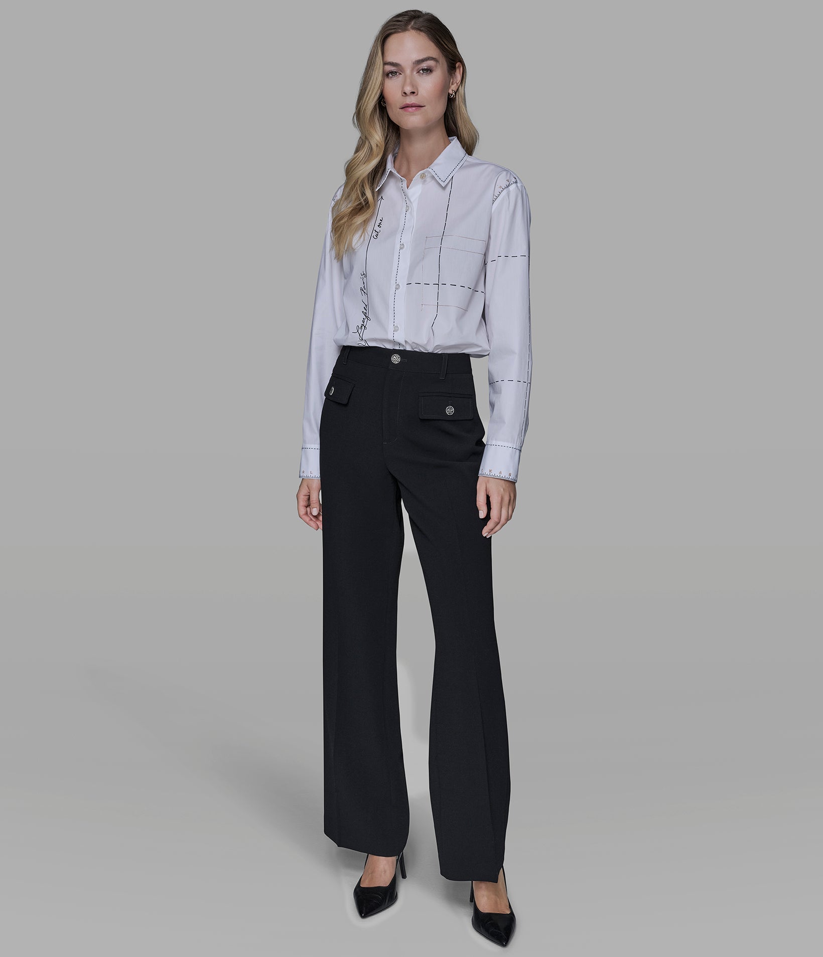 SEWING PATTERN POPLIN SHIRT VIEW 6 | New Arrivals SEWING PATTERN POPLIN SHIRT VIEW 6 | New Arrivals