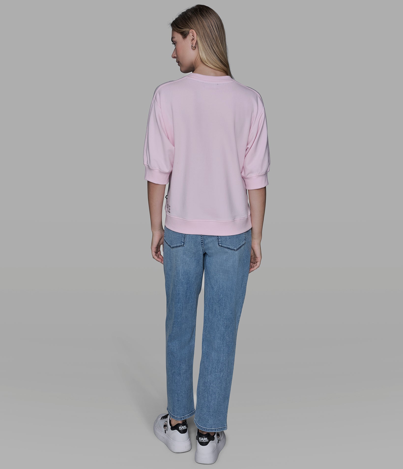 SPARKLE LOGO TAPE SPORT TOP VIEW 5 | Women's Clothing SPARKLE LOGO TAPE SPORT TOP VIEW 5 | Women's Clothing