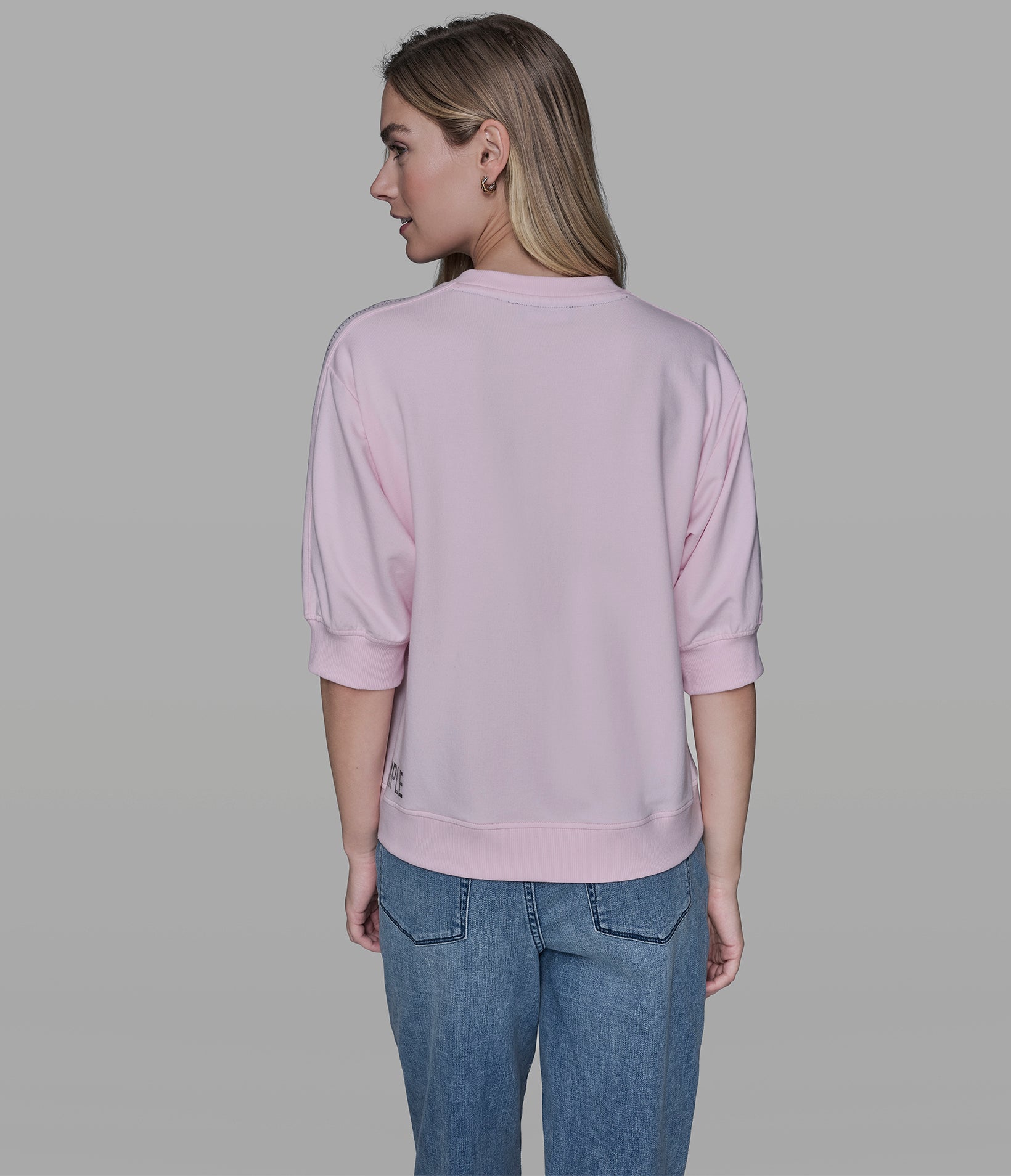 SPARKLE LOGO TAPE SPORT TOP View 2 | Women's Clothing SPARKLE LOGO TAPE SPORT TOP View 2 | Women's Clothing