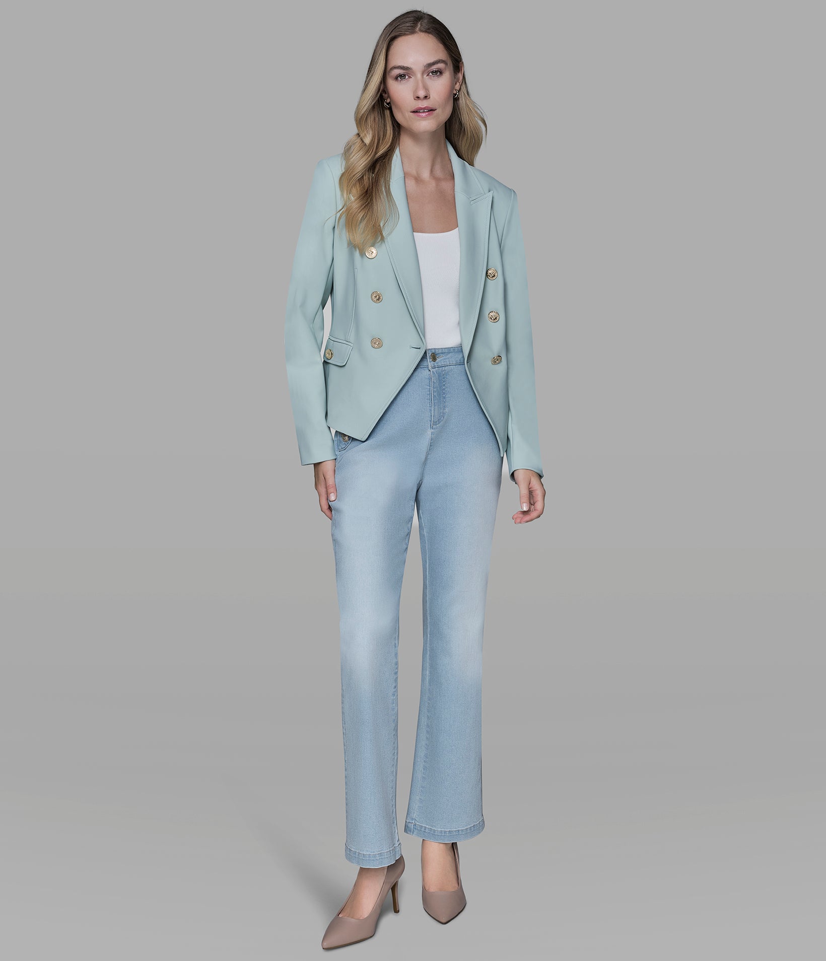 DOUBLE-BREASTED COMPRESSION BLAZER VIEW 5 | Jackets & Coats DOUBLE-BREASTED COMPRESSION BLAZER VIEW 5 | Jackets & Coats