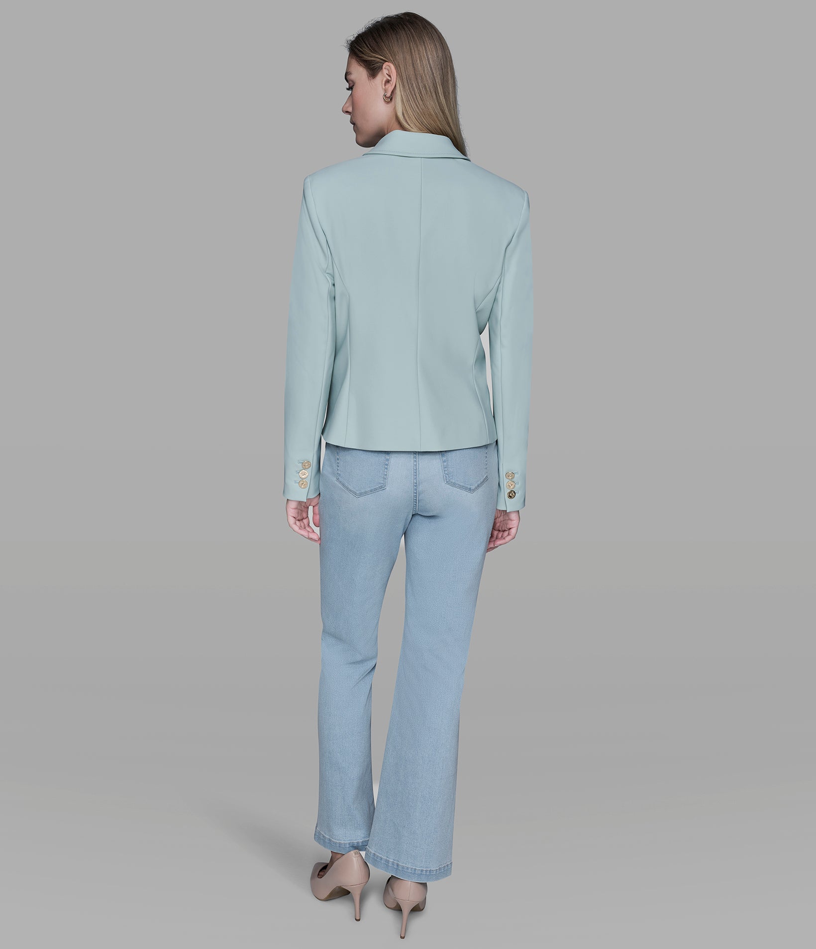 DOUBLE-BREASTED COMPRESSION BLAZER VIEW 6 | Jackets & Coats DOUBLE-BREASTED COMPRESSION BLAZER VIEW 6 | Jackets & Coats