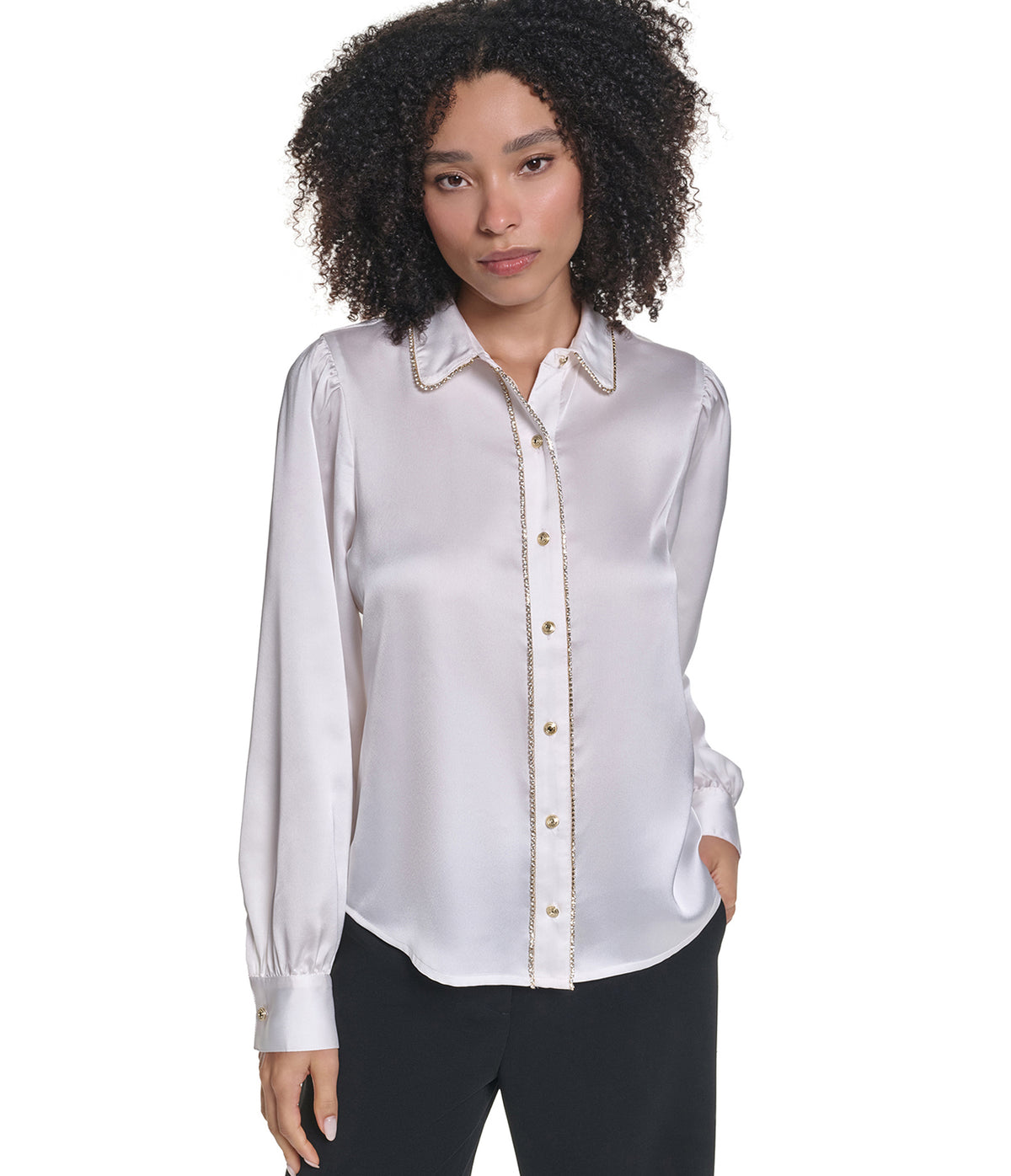 EMBELLISHED BUTTON DOWN VIEW 1 EMBELLISHED BUTTON DOWN VIEW 1