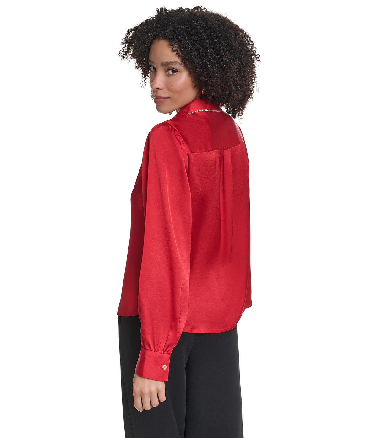 EMBELLISHED BUTTON DOWN VIEW 2 | New Women's Clothing EMBELLISHED BUTTON DOWN VIEW 2 | New Women's Clothing