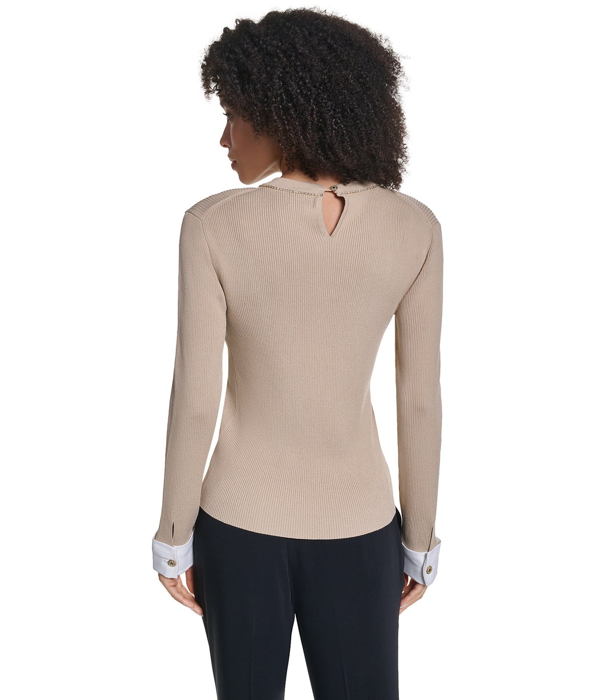 LONG SLEEVE SWEATER VIEW 3 LONG SLEEVE SWEATER VIEW 3