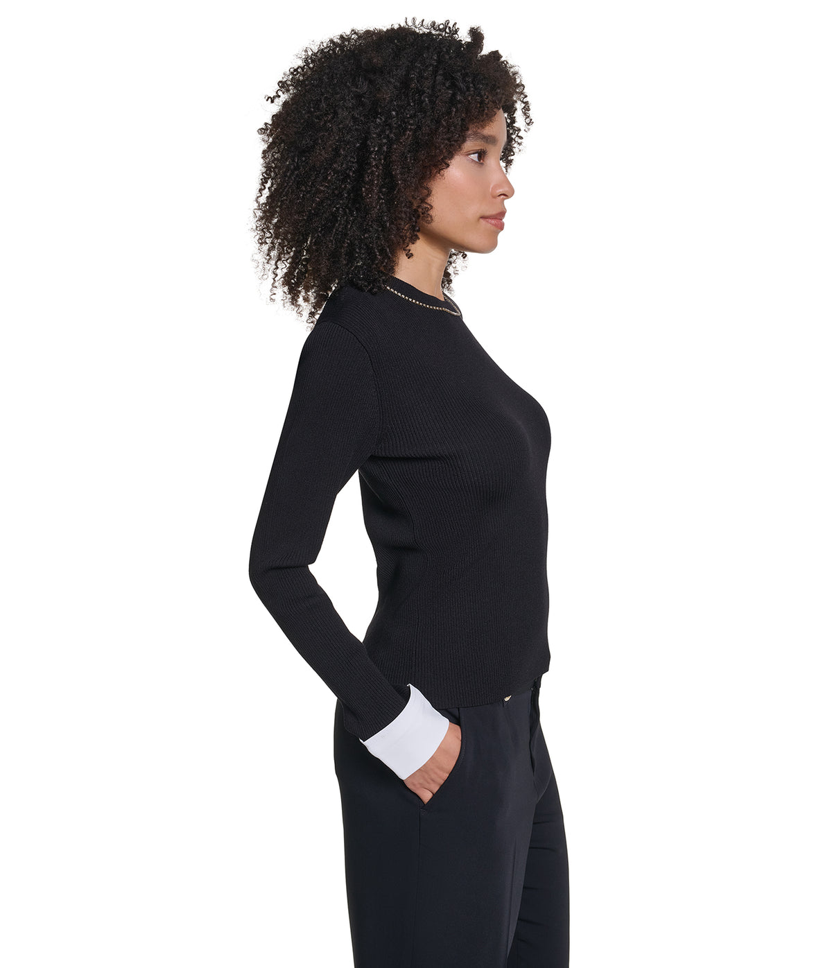 LONG SLEEVE SWEATER VIEW 3 LONG SLEEVE SWEATER VIEW 3