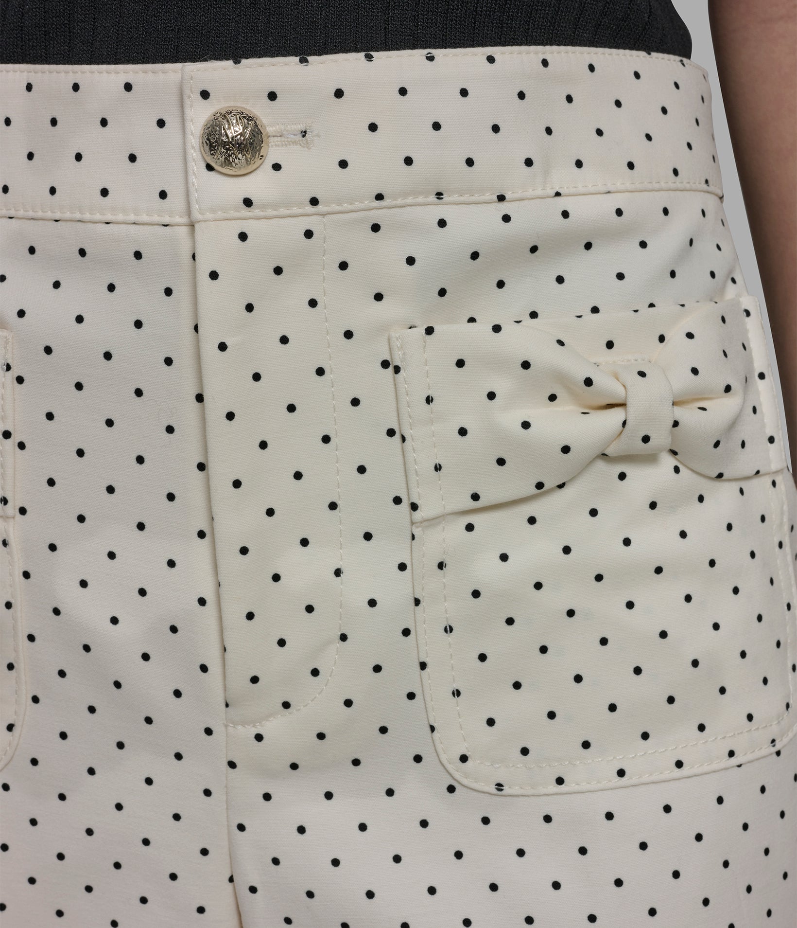 POLKA DOT CROPPED WIDE-LEG PANT VIEW 6 | New Arrivals POLKA DOT CROPPED WIDE-LEG PANT VIEW 6 | New Arrivals