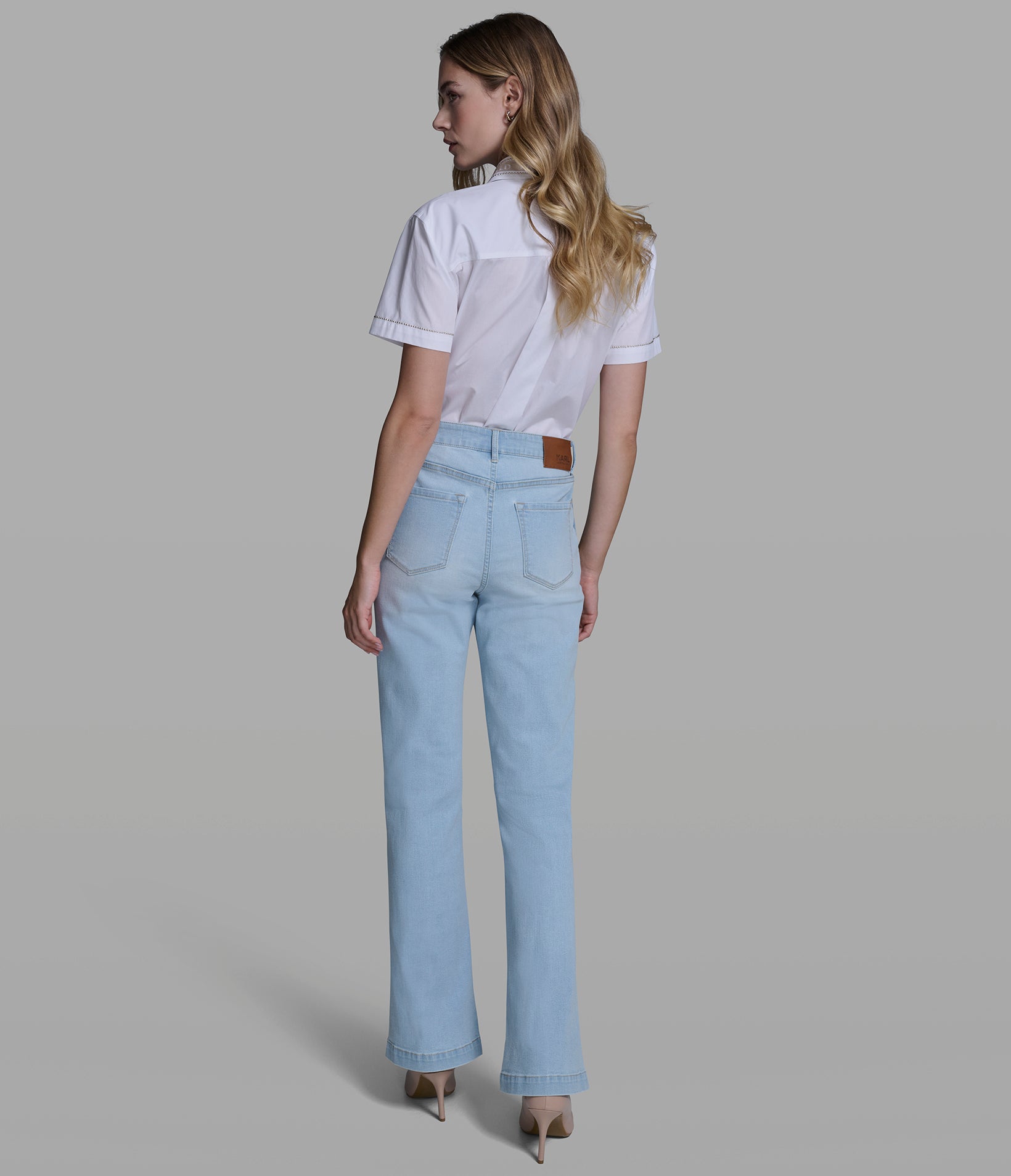 BUTTON POCKET DENIM JEANS VIEW 5 | Women's Denim BUTTON POCKET DENIM JEANS VIEW 5 | Women's Denim