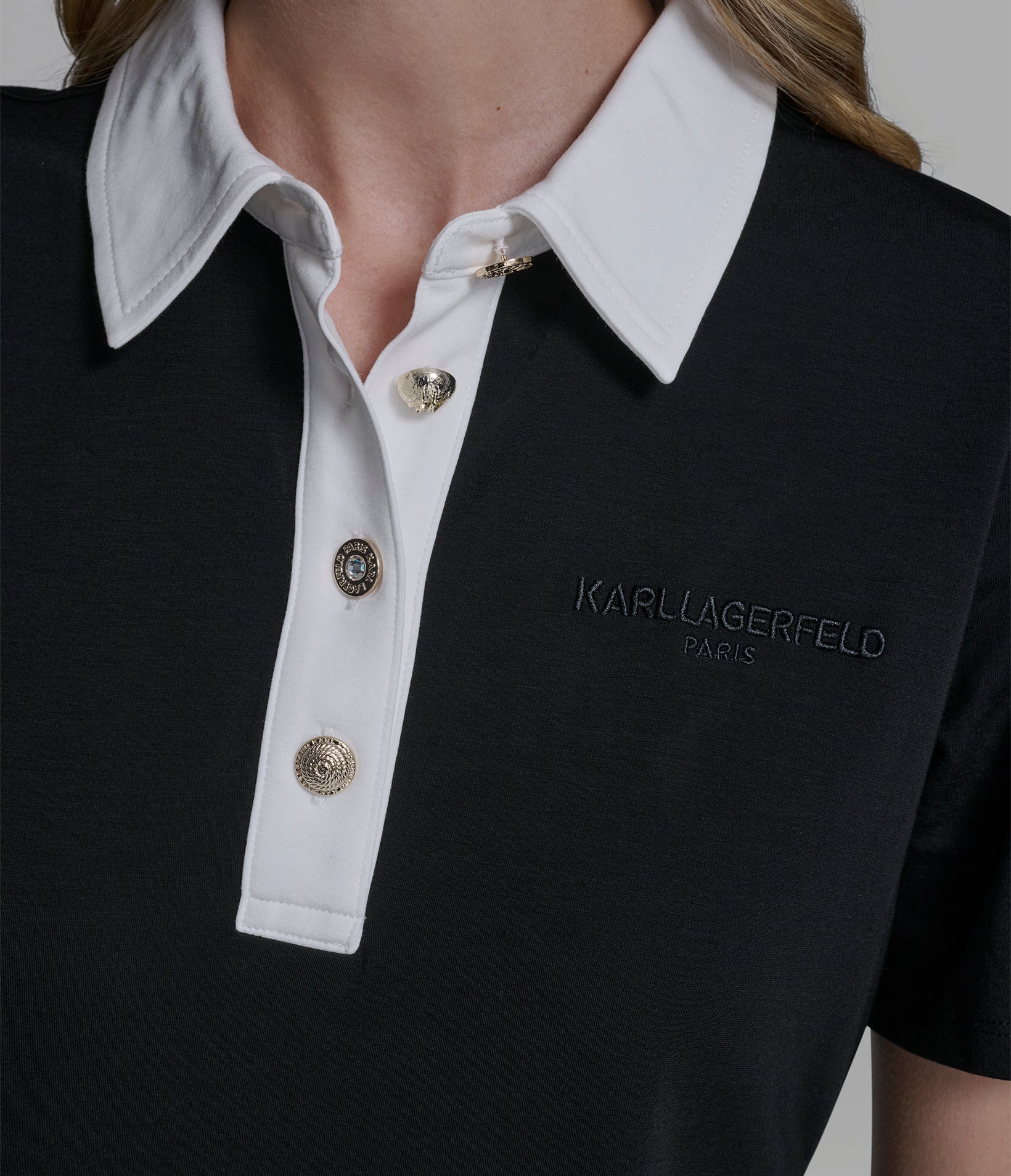 KNIT POLO DRESS VIEW 5 KNIT POLO DRESS VIEW 5