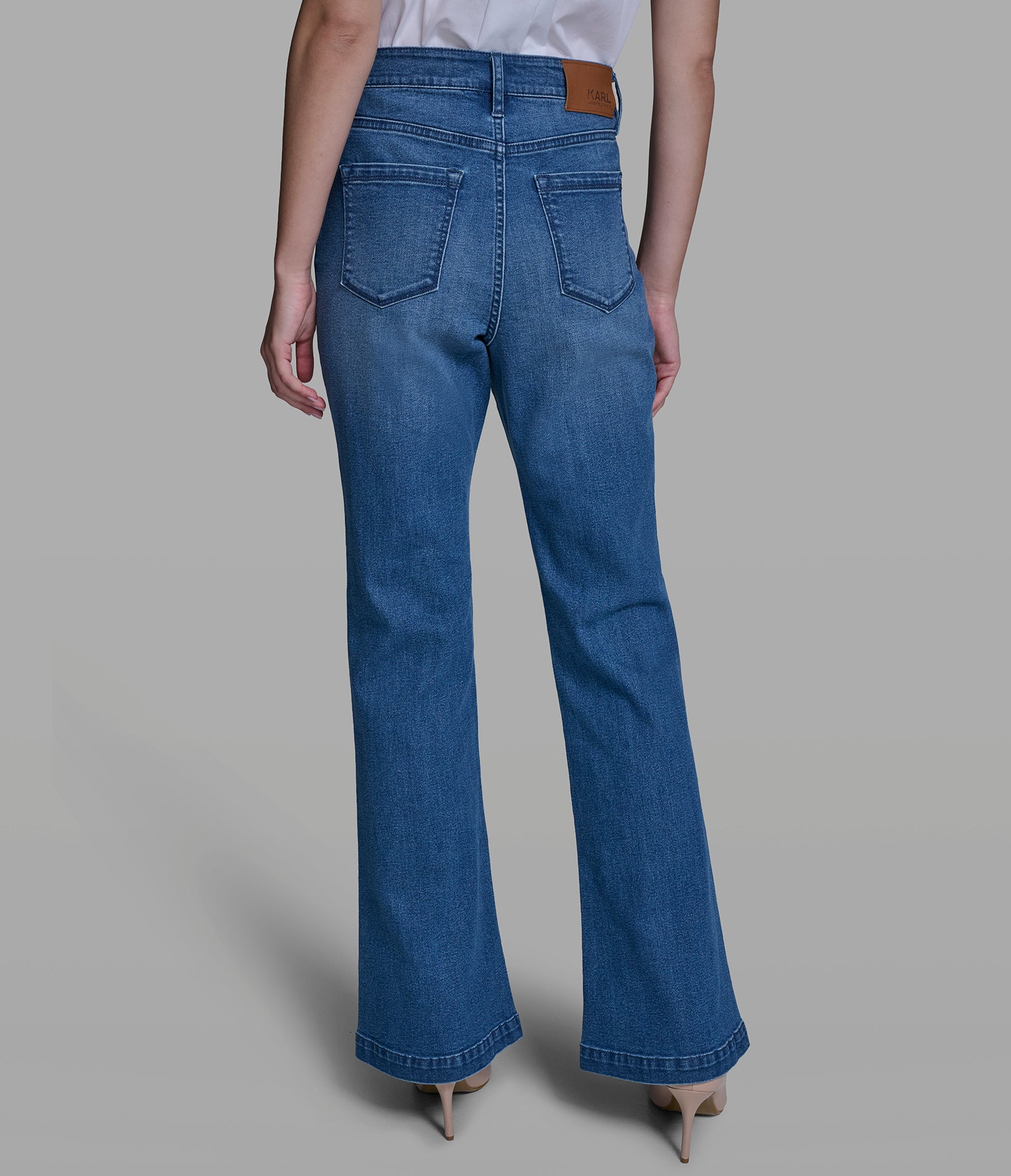 STUDDED POCKET STRAIGHT LEG JEAN View 2 | Women's Denim STUDDED POCKET STRAIGHT LEG JEAN View 2 | Women's Denim