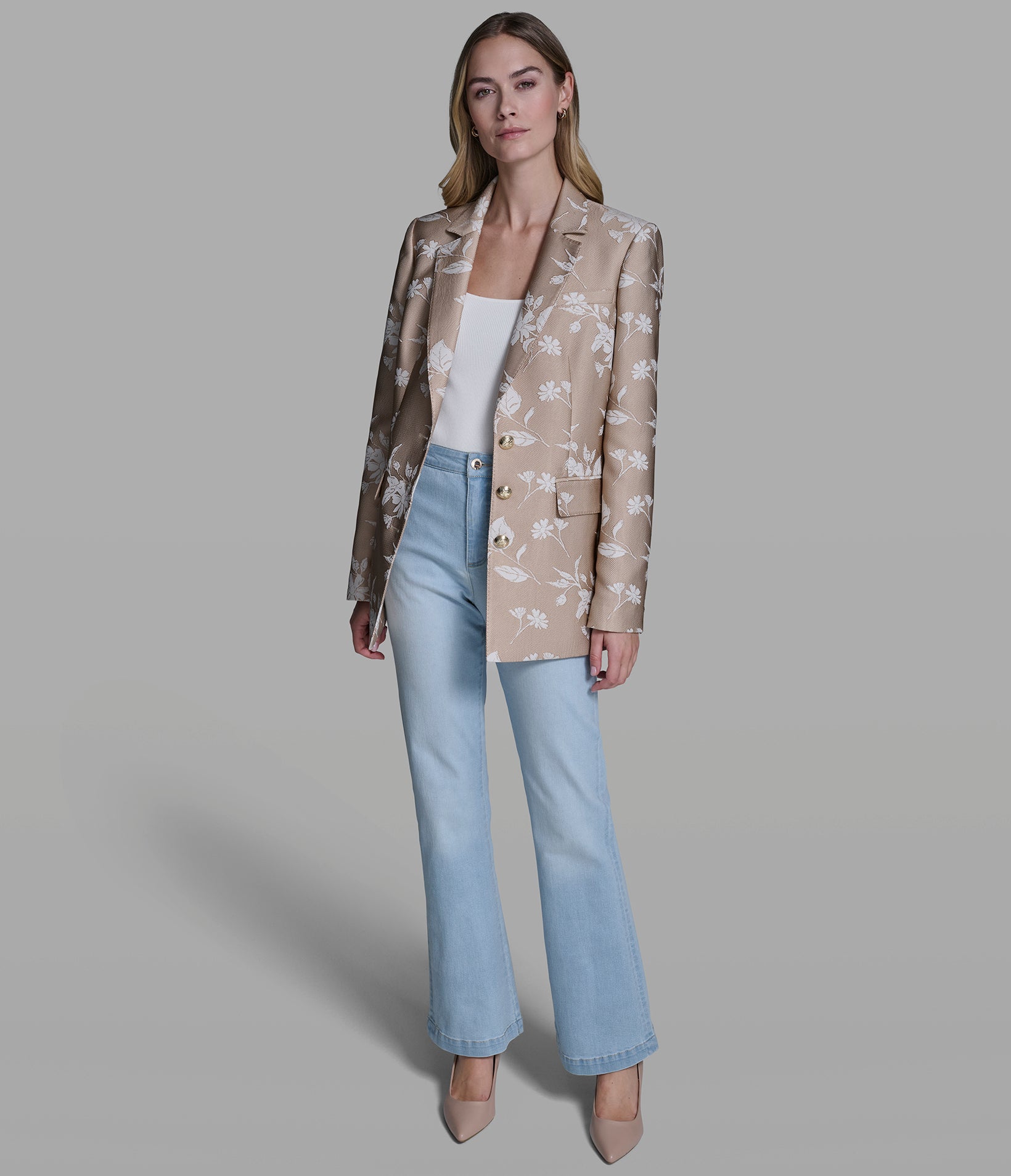 FLORAL JACQUARD BLAZER VIEW 5 | Women's Clothing FLORAL JACQUARD BLAZER VIEW 5 | Women's Clothing