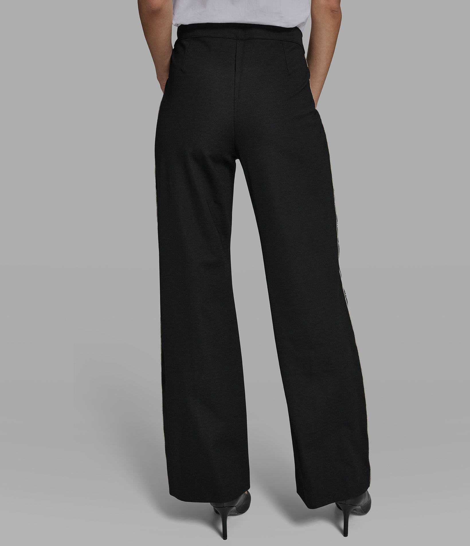 KARL LOGO TAPE PANT VIEW 3 | Women's Clothing KARL LOGO TAPE PANT VIEW 3 | Women's Clothing