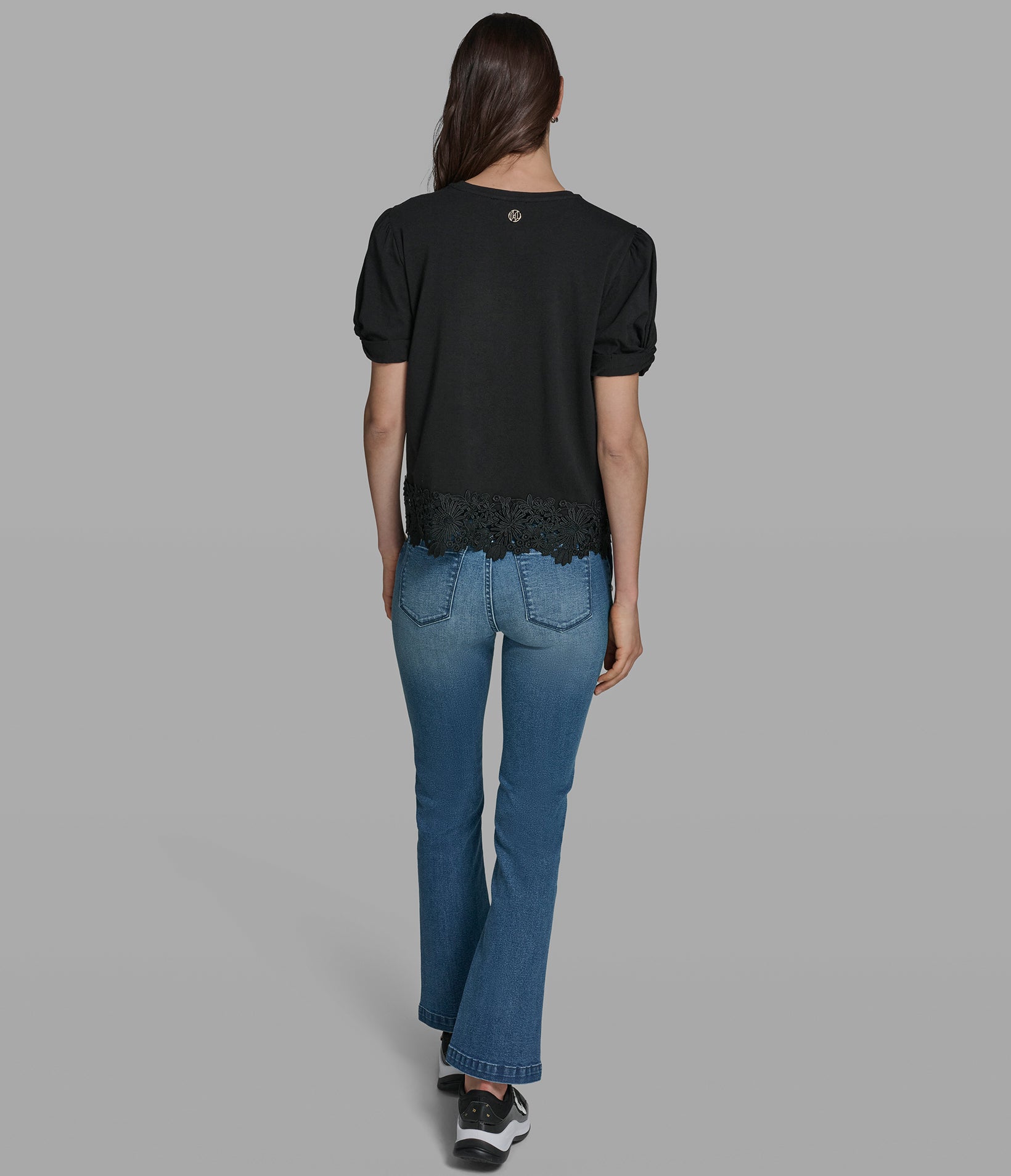 LACE HEM PUFF SLEEVE TOP VIEW 5 | New Arrivals LACE HEM PUFF SLEEVE TOP VIEW 5 | New Arrivals