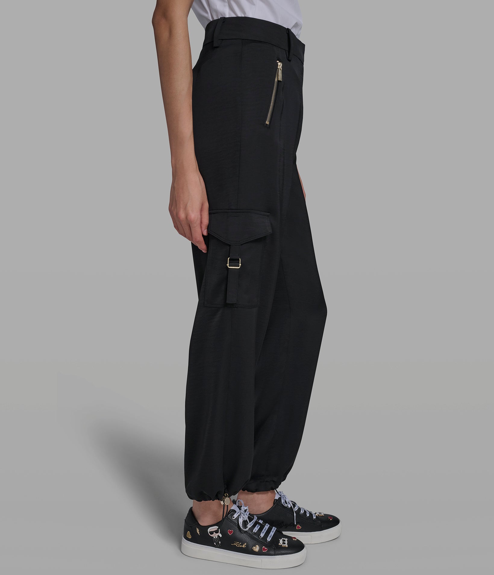 CO-ORD SILKY JOGGER PANT VIEW 3 CO-ORD SILKY JOGGER PANT VIEW 3
