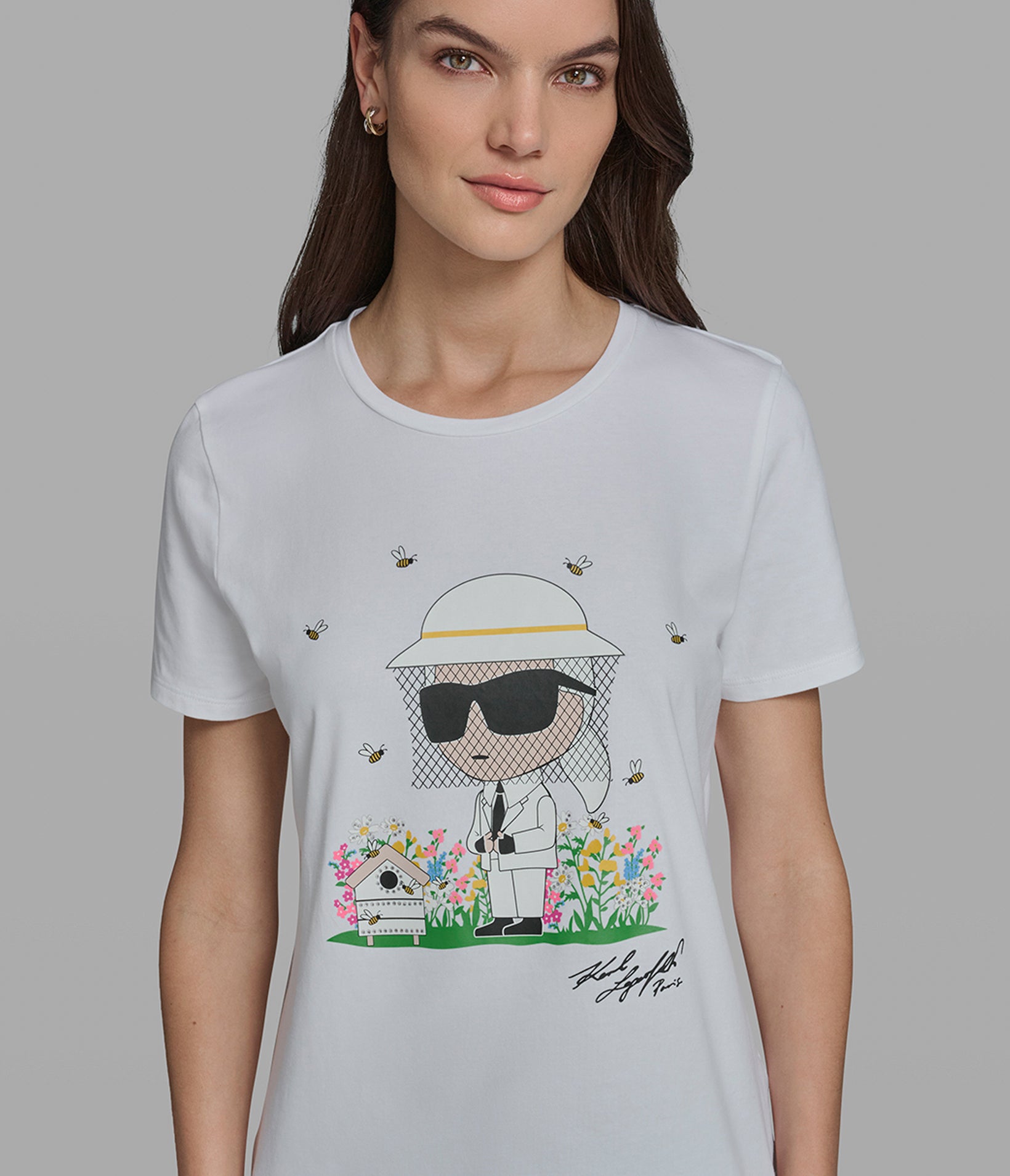 BEE KEEPER KARL LOGO TEE View 1 | Products BEE KEEPER KARL LOGO TEE View 1 | Products