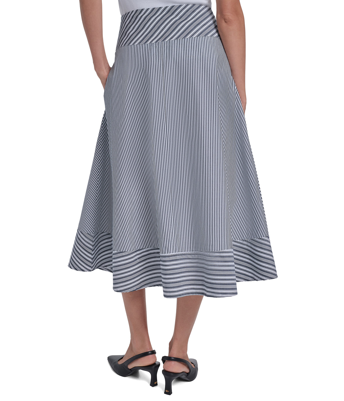 SKIRT WITH WAIST TIE VIEW 2 SKIRT WITH WAIST TIE VIEW 2
