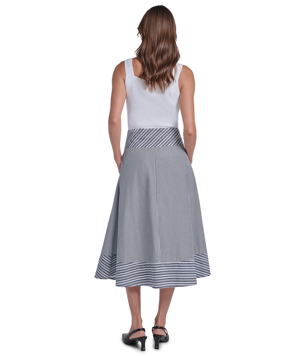 SKIRT WITH WAIST TIE VIEW 5 SKIRT WITH WAIST TIE VIEW 5