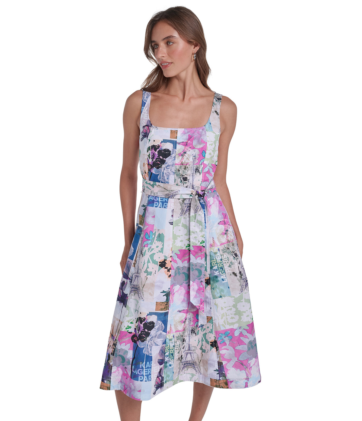 NEWSPRINT DRESS View 1 | Holiday 2026 Collection NEWSPRINT DRESS View 1 | Holiday 2026 Collection