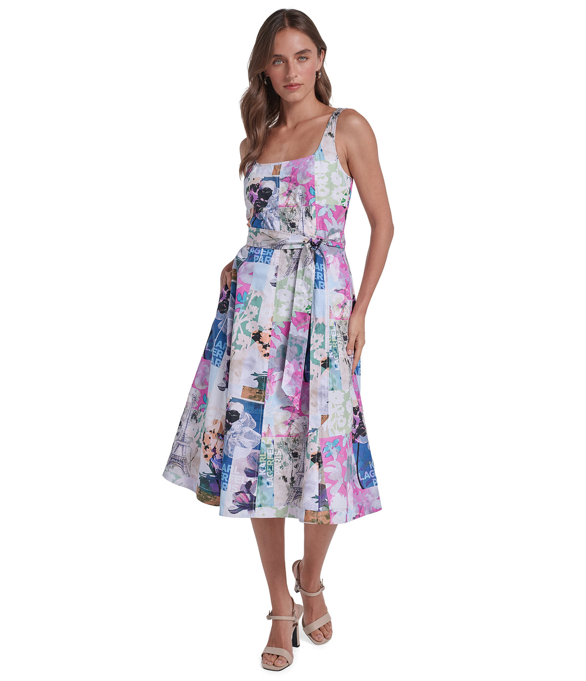 NEWSPRINT DRESS VIEW 4 | Holiday 2026 Collection NEWSPRINT DRESS VIEW 4 | Holiday 2026 Collection