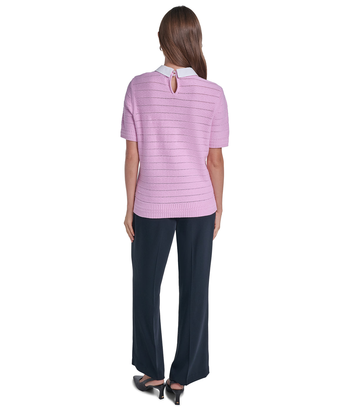 SHORT SLEEVE SWEATER VIEW 5 SHORT SLEEVE SWEATER VIEW 5