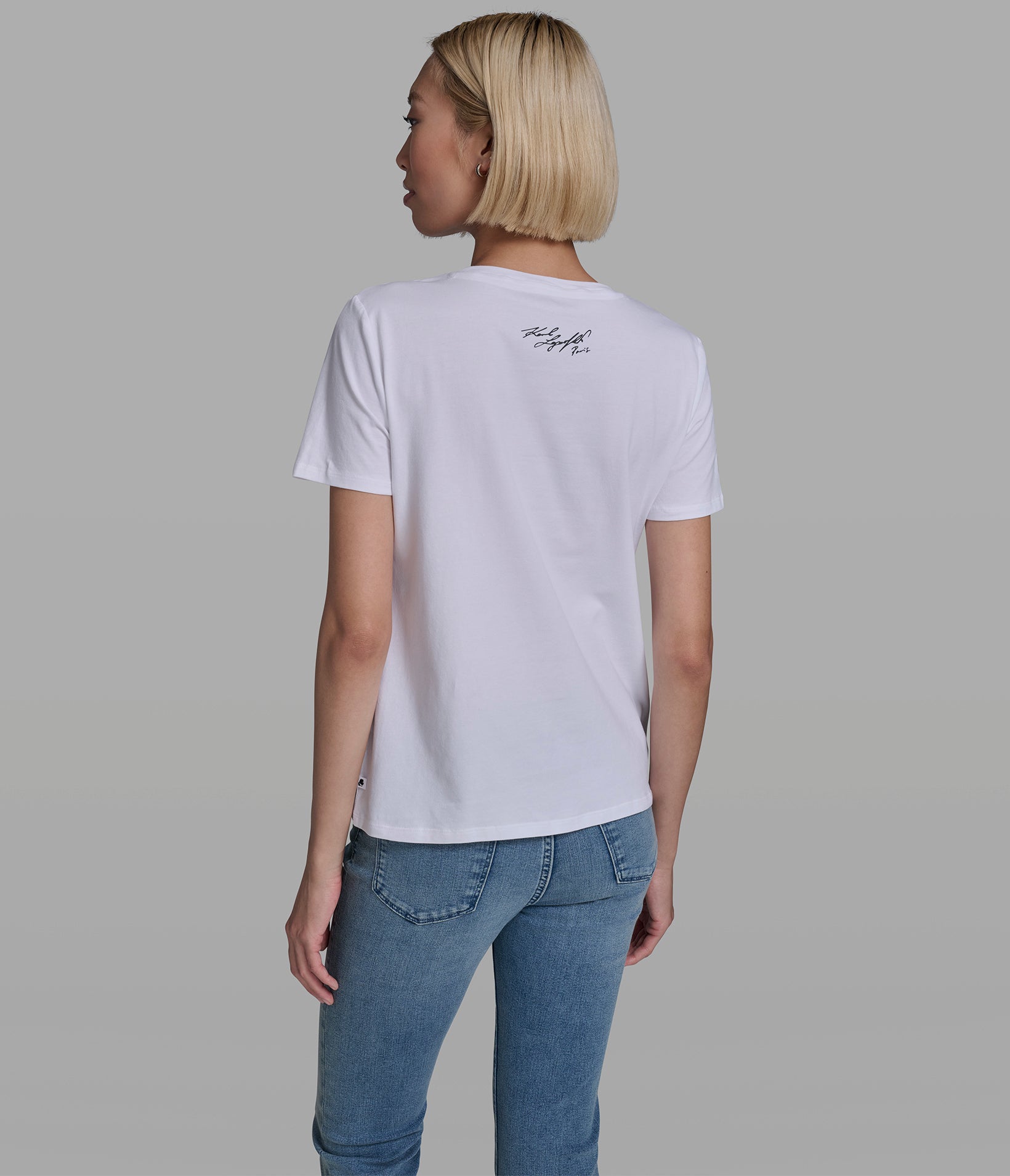 EMBELLISHED DUO OUTLINE TEE View 2 | Products EMBELLISHED DUO OUTLINE TEE View 2 | Products