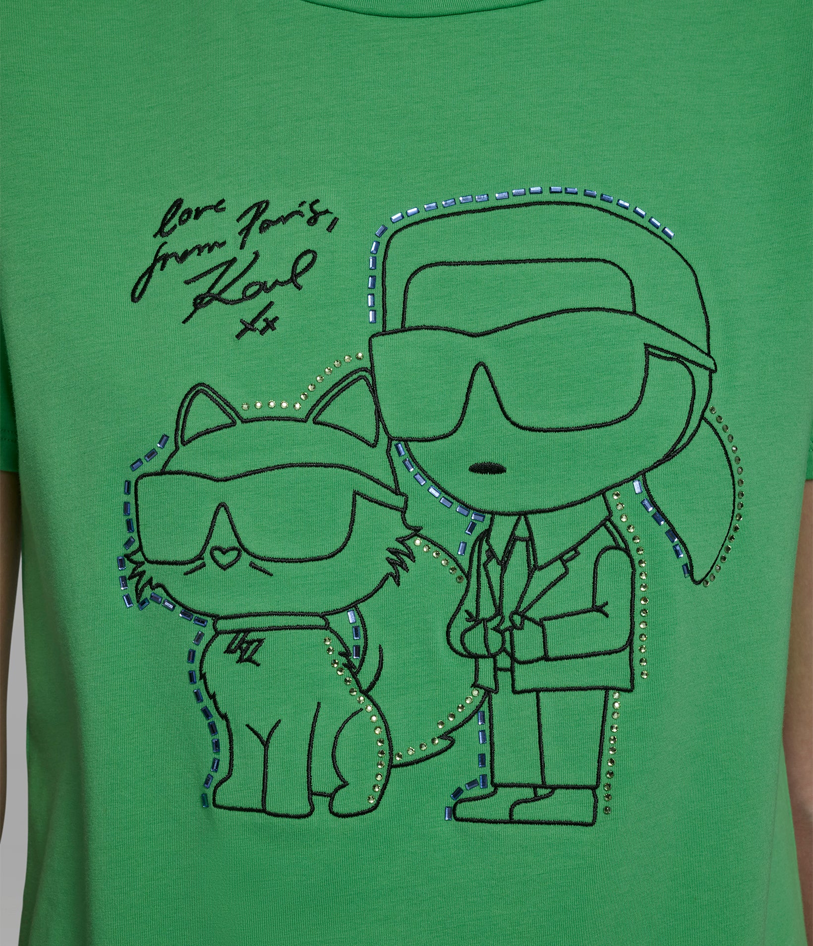 EMBELLISHED DUO OUTLINE TEE VIEW 6 | New Arrivals EMBELLISHED DUO OUTLINE TEE VIEW 6 | New Arrivals