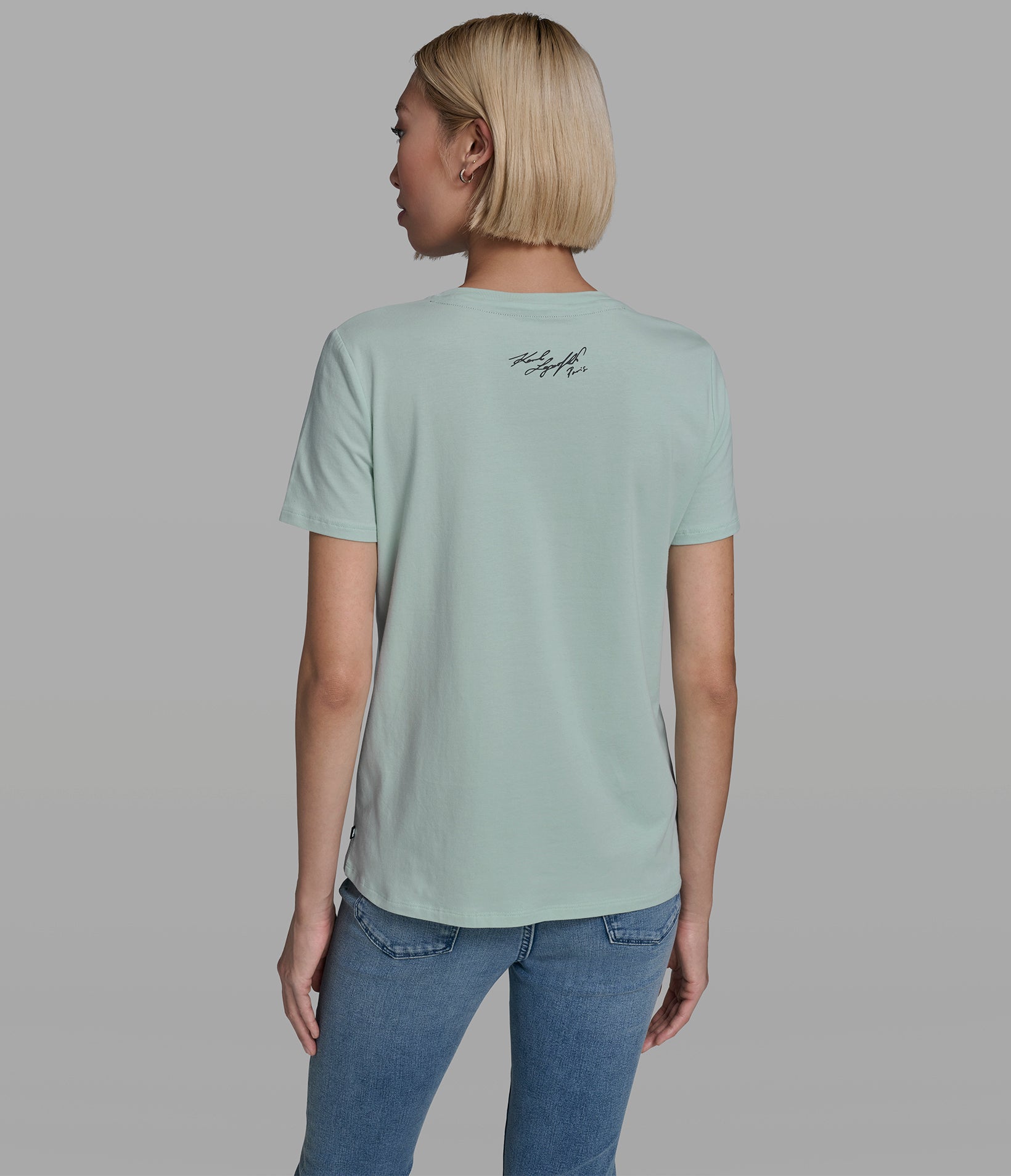 SEQUIN KARL LOGO TEE View 2 | Women's Clothing SEQUIN KARL LOGO TEE View 2 | Women's Clothing